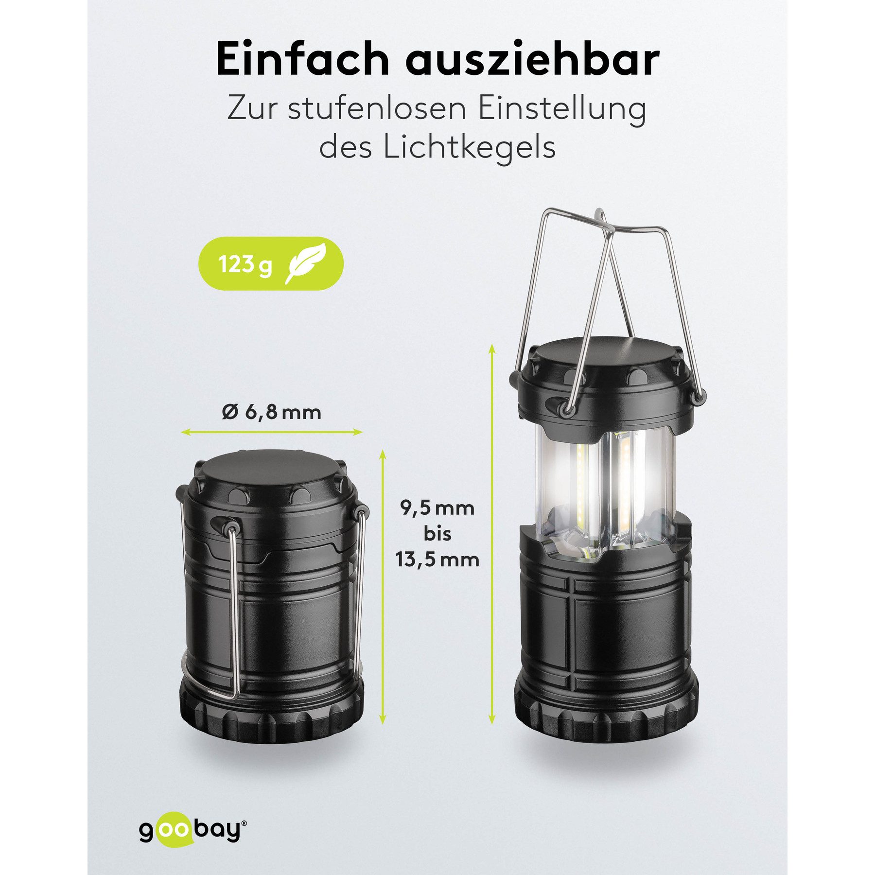 Goobay Gartenleuchte GOOBAY LED-Campingleuchte High Bright günstig online kaufen