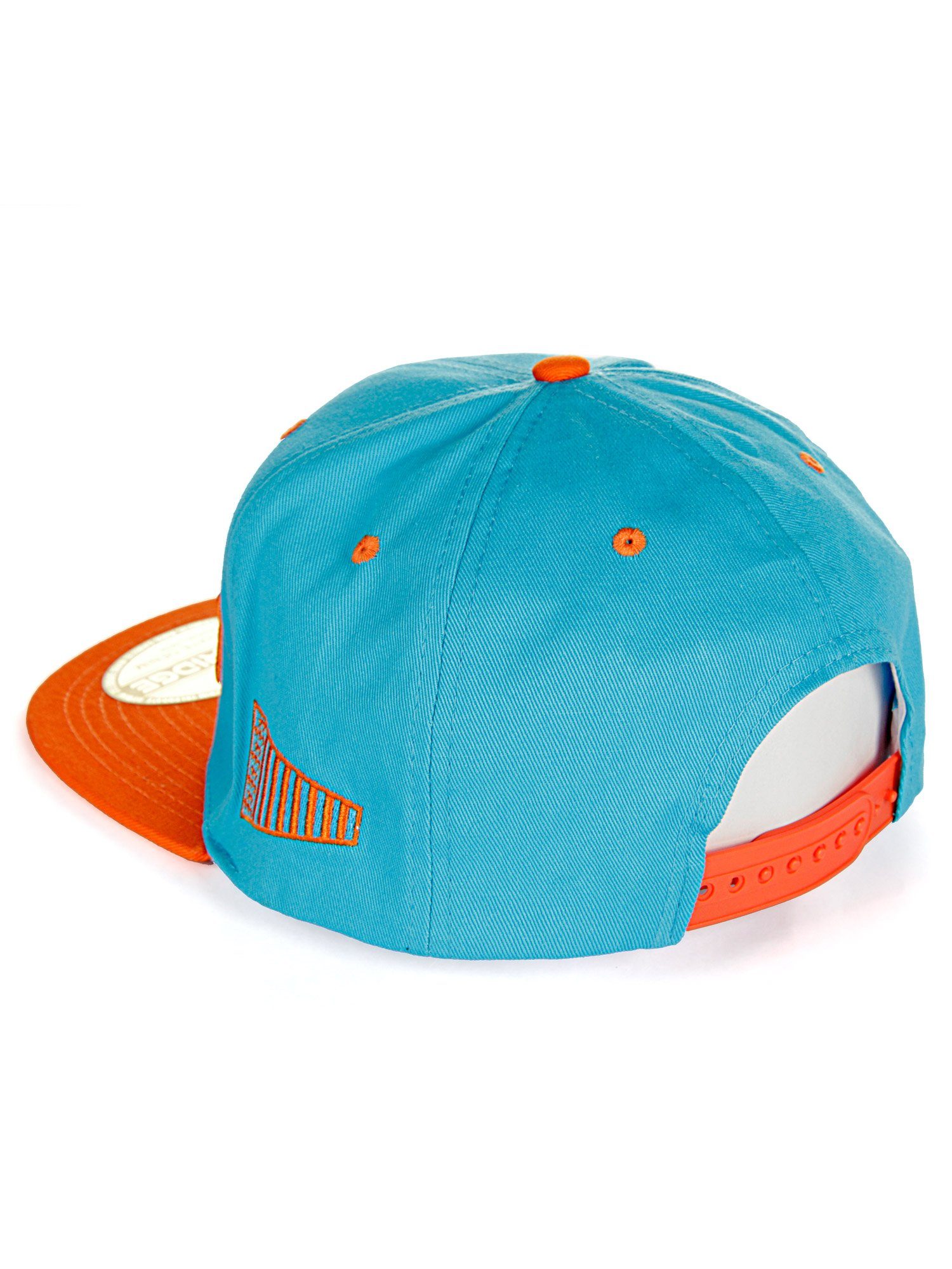 Cap Baseball blau Bootle mit kontrastfarbigem Schirm RedBridge