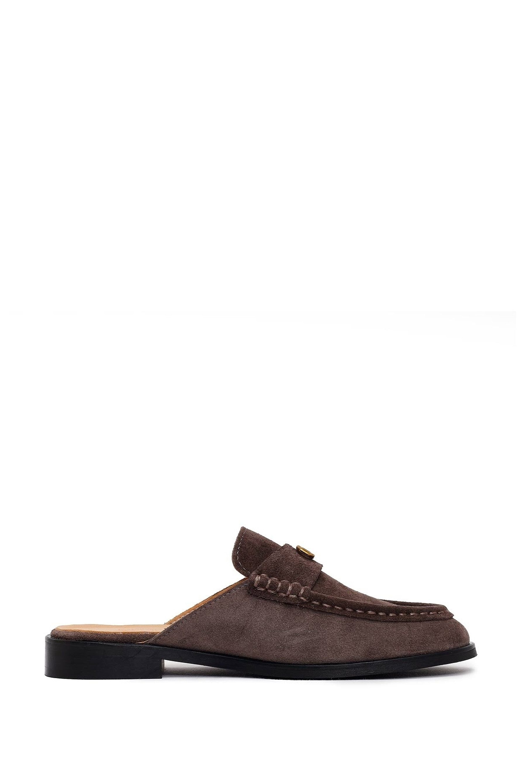 Derimod Pantoletten aus Veloursleder Mules