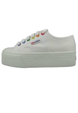 Superga S6116SW AJZ white multicolor heart Sneaker