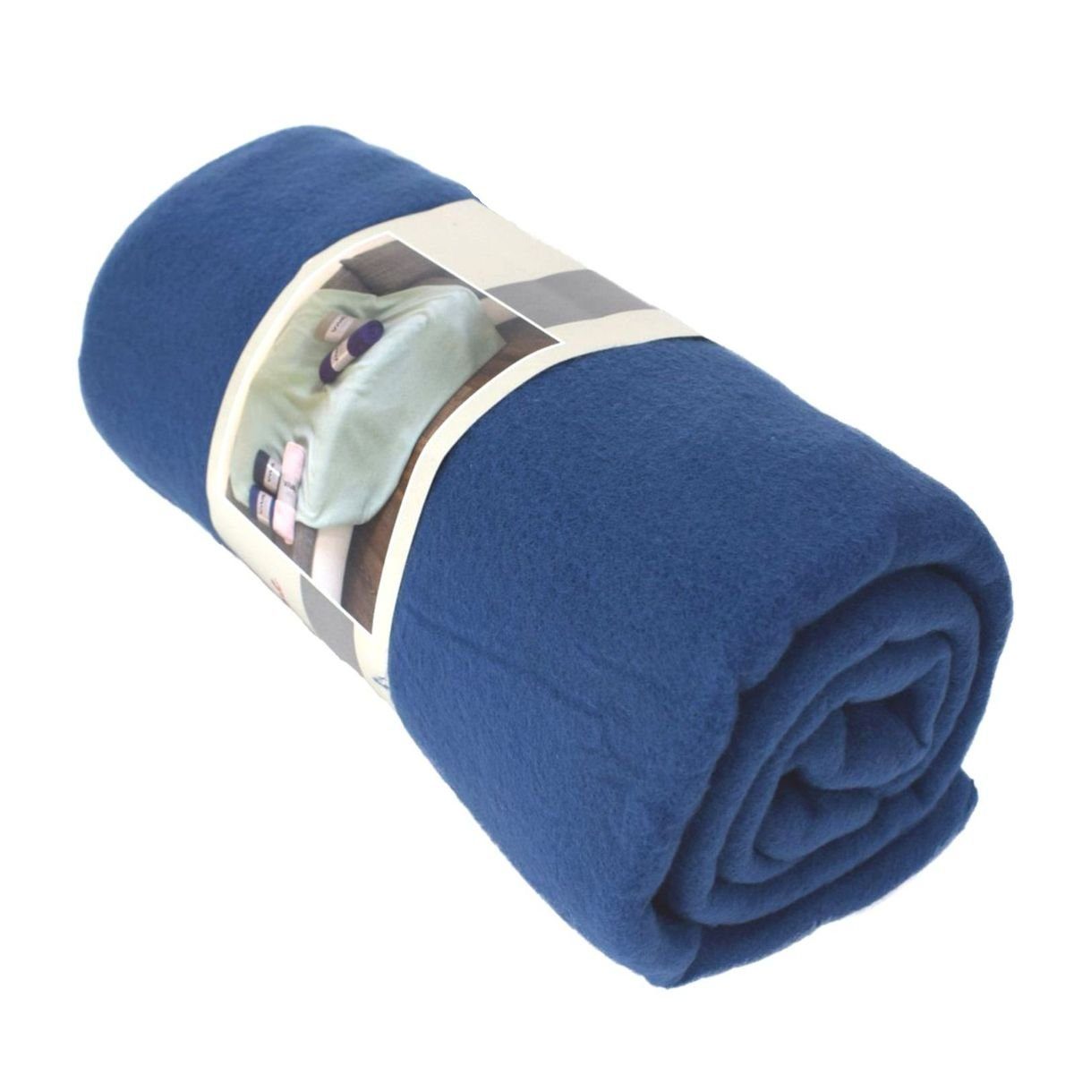 Wohndecke Decke Fleecedecke 130x170cm Polarfleece 14 versch. Unifarben Wohn günstig online kaufen