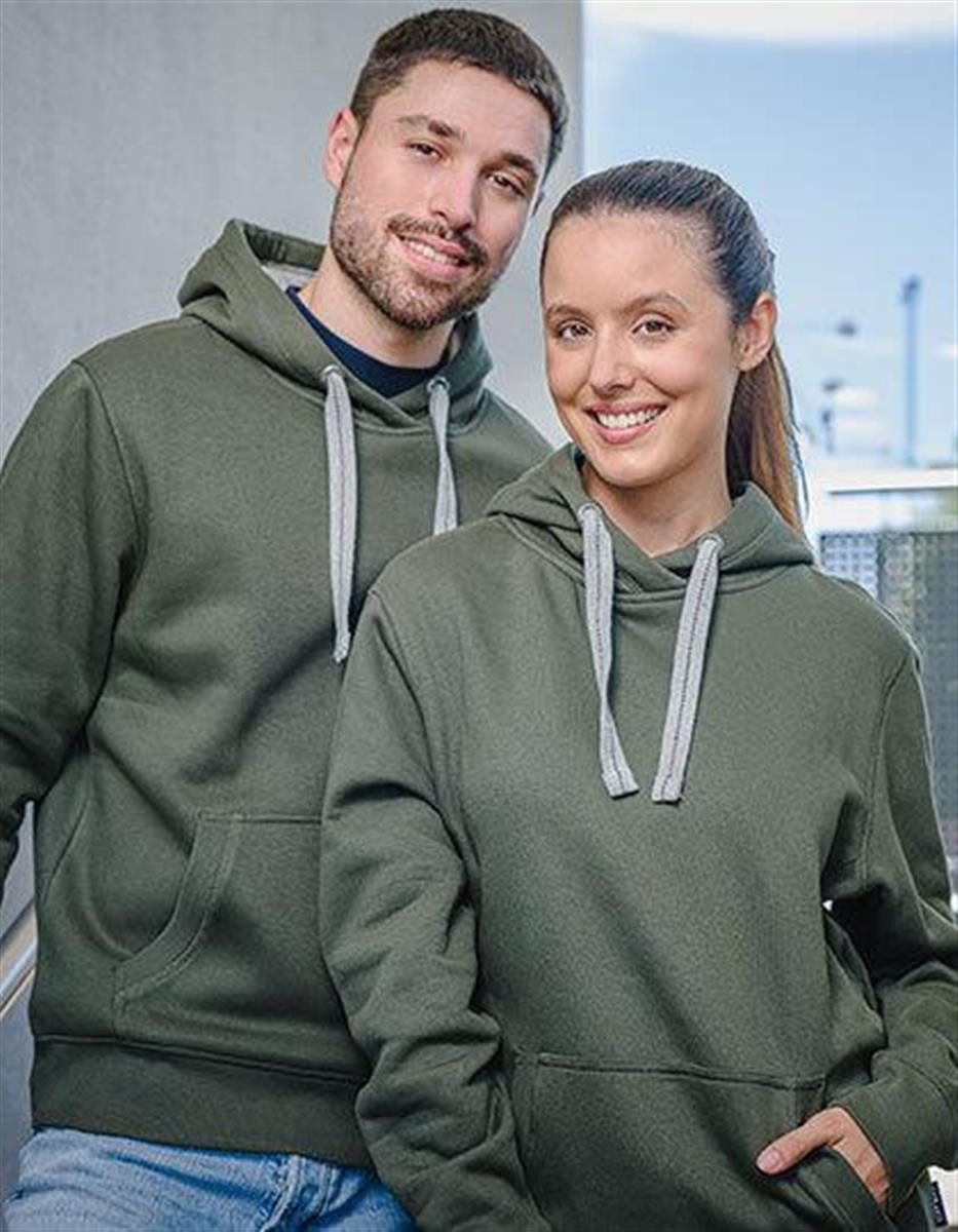 HRM Kapuzenpullover Unisex Sweat Hoody, Figurbetont, moderner Schnitt