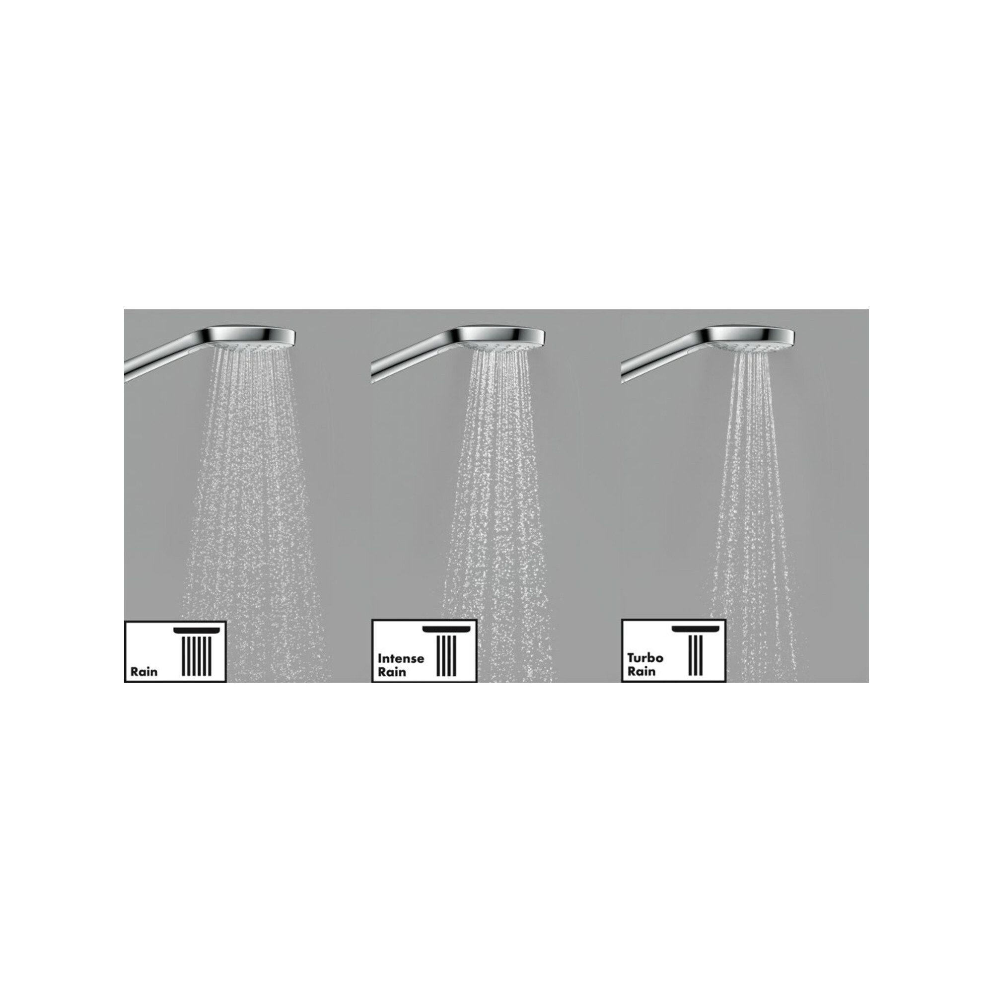 hansgrohe Badarmatur hansgrohe Handbrause Croma Select S Vario weiß/chrom