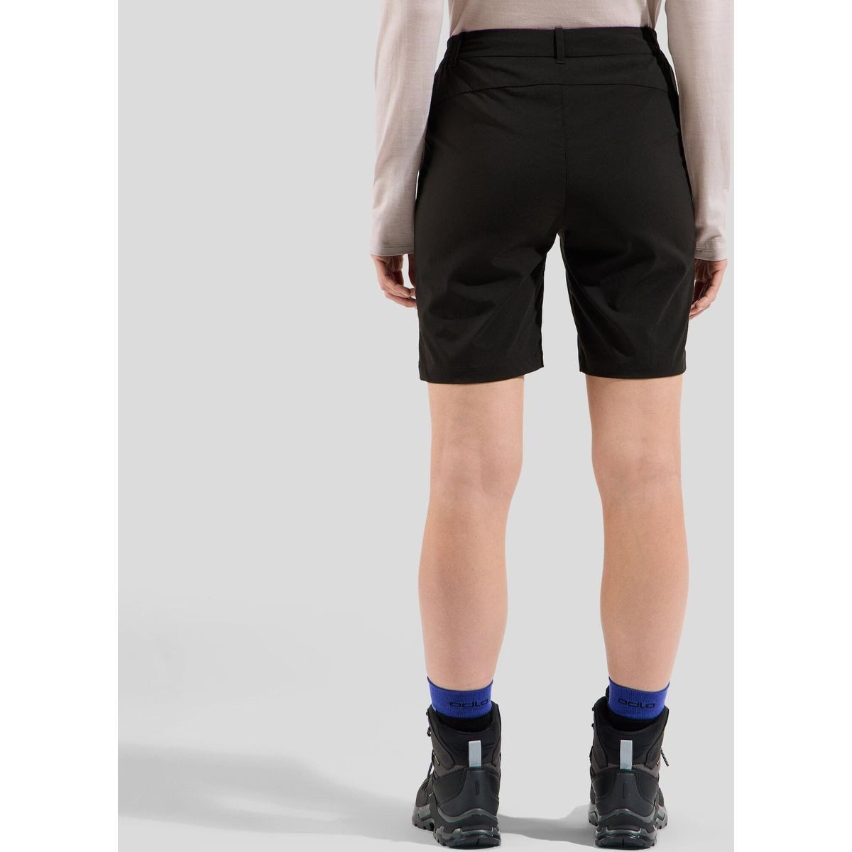 Odlo Funktionsshorts The Ascent Light Hiking Shorts Leichte, wasserabweisende Wandershorts mit Stretchmaterial für