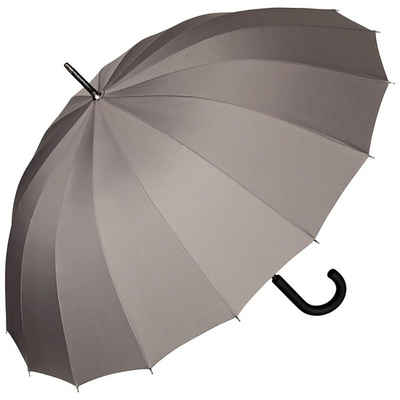 von Lilienfeld Stockregenschirm Regenschirm Devon XL Durchmesser: 103 cm Auf-Automatik Stabil, 100 % Regenschutz / 95 % UV-Schutz