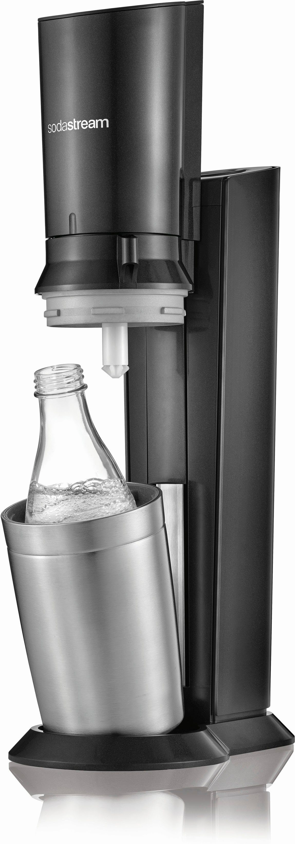 Flaschenbürste »Crystal« SodaStream Glaskaraffen, (7-tlg), CO2-Zyl., Wassersprudler Abtropfhalter, Wassersprudler, Mega-Bundle,