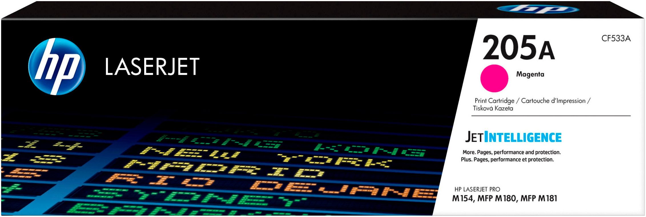 HP Tonerkartusche HP original Toner 205A, Farben: B/C/M/Y