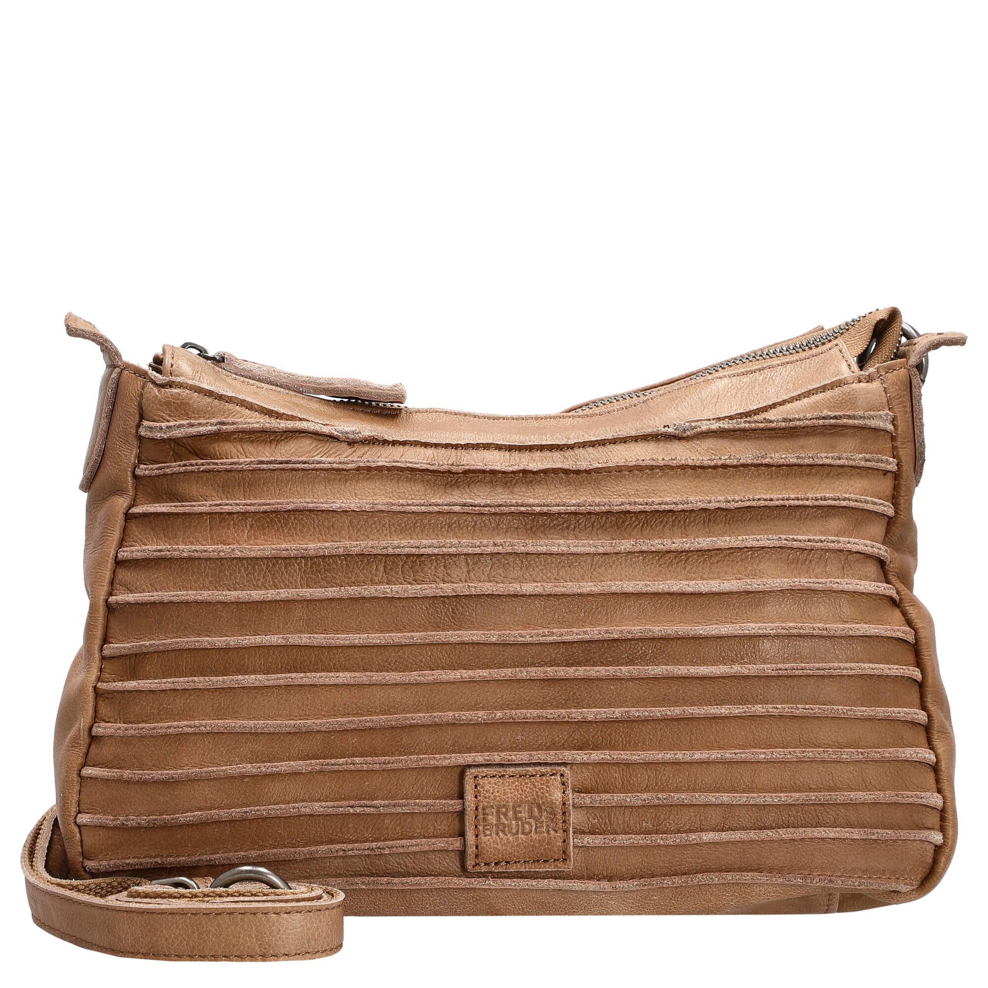 FREDsBRUDER Umhängetasche Riffel Likely - Umhängetasche 30 cm (caramel) günstig online kaufen