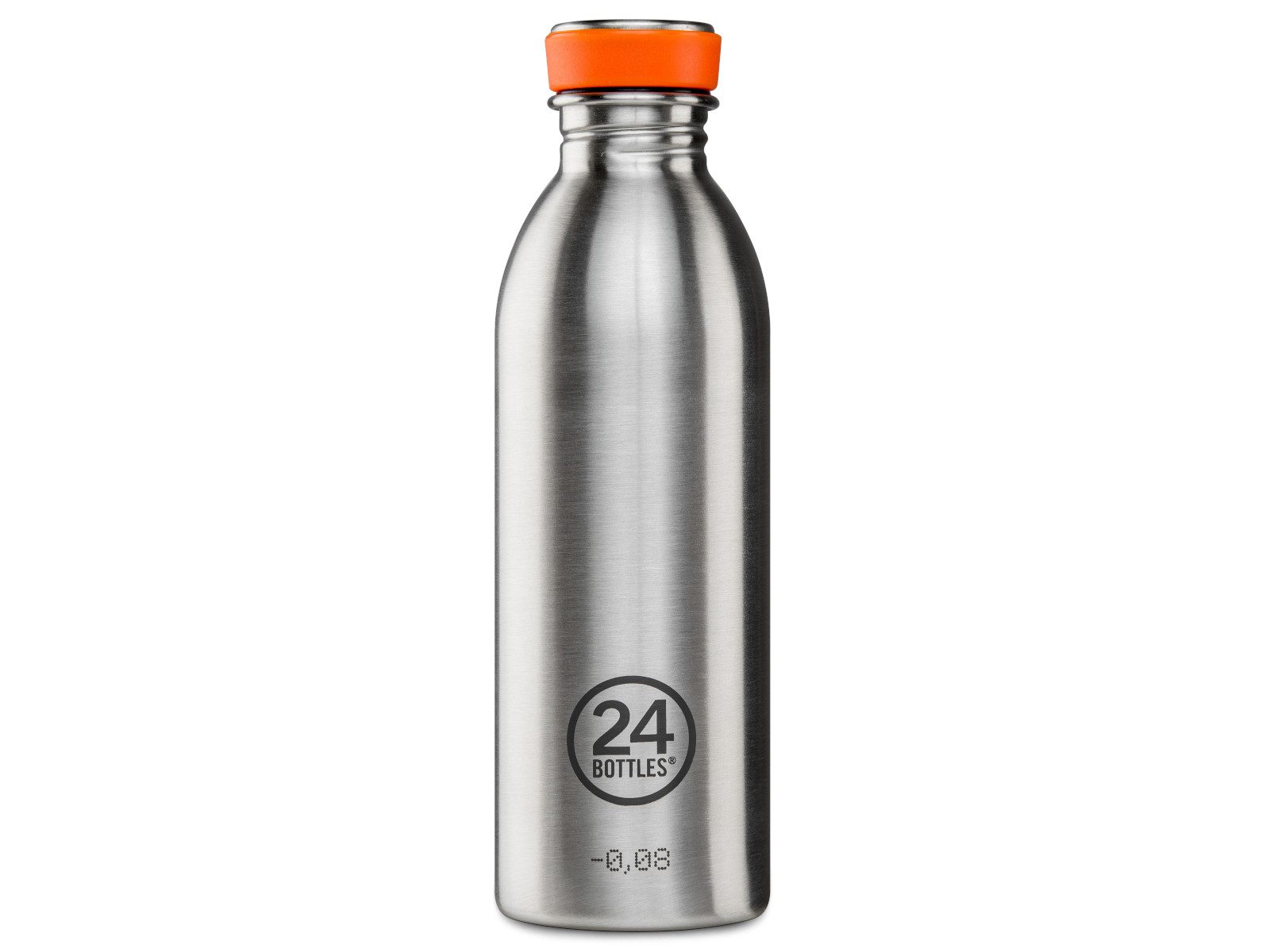 24 Bottles Trinkflasche Urban Bottle Brushed Steel 500ml