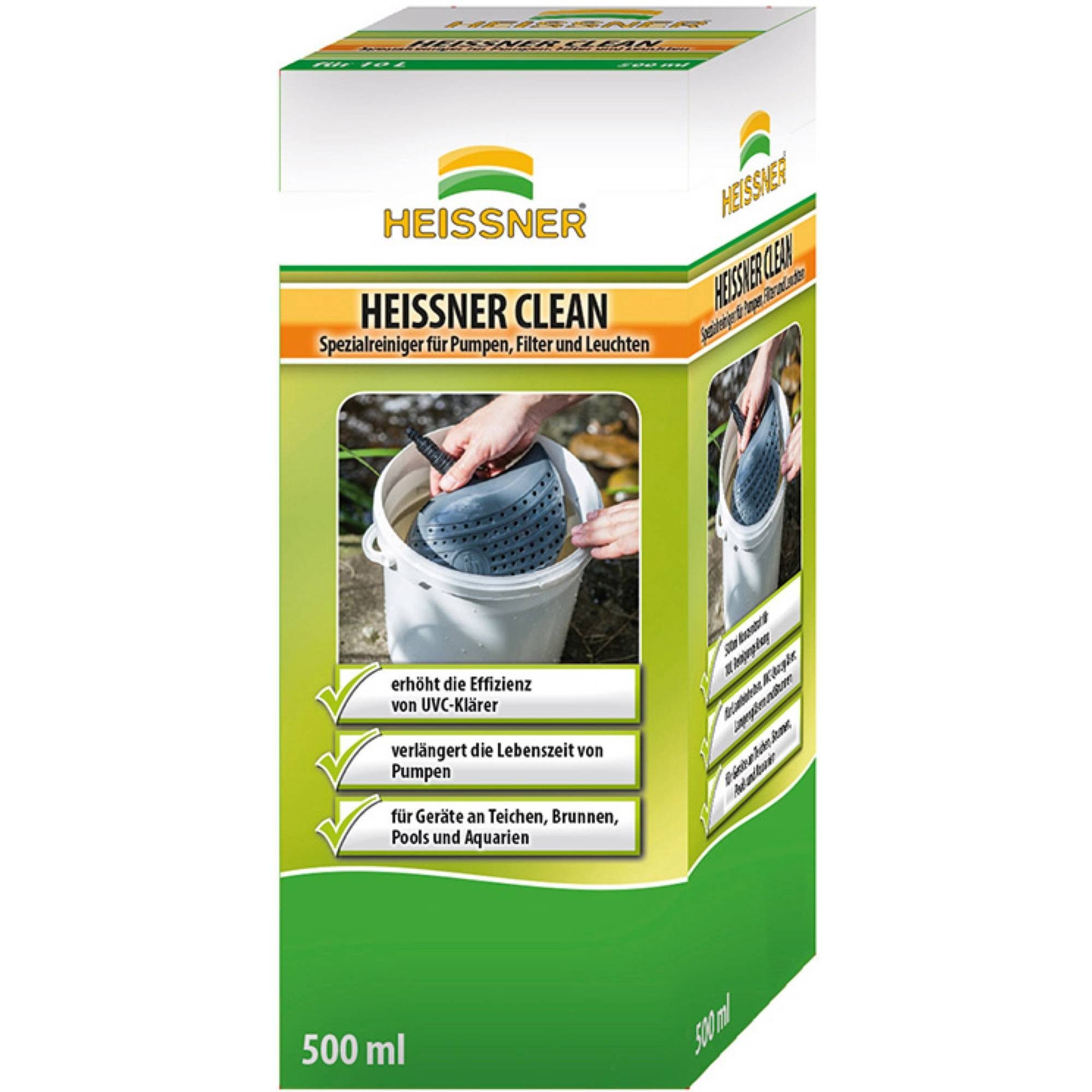 Heissner Teichpflege HEISSNER CLEAN Spezial-Reiniger 500ml, für Pumpen