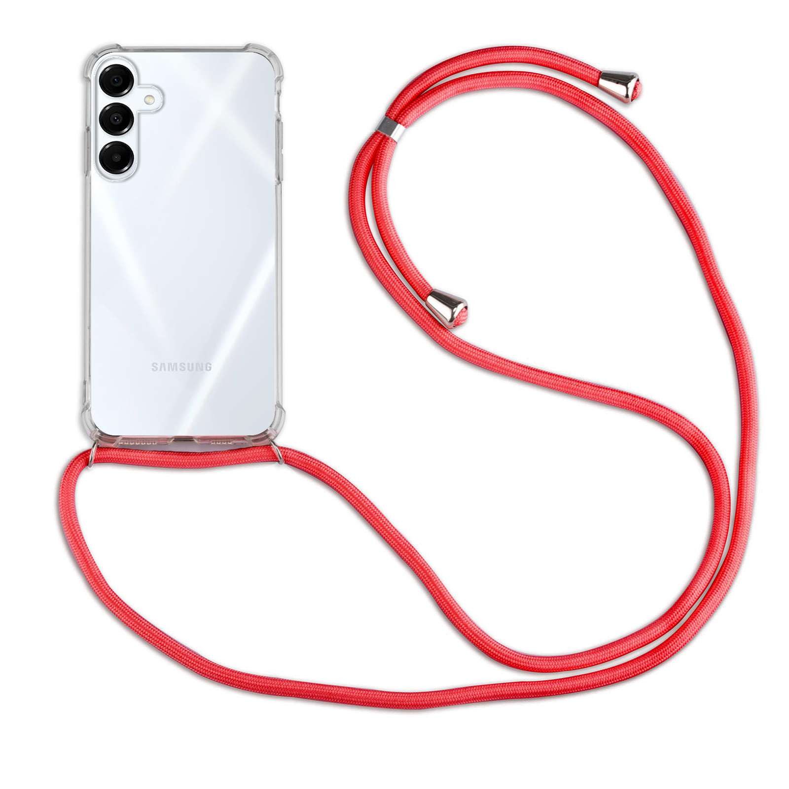 betterfon Handykette für Samsung Galaxy A16 Handyhülle mit Band Hülle, Hände frei – mit Silikonhülle & Schnur für flexiblen Alltag