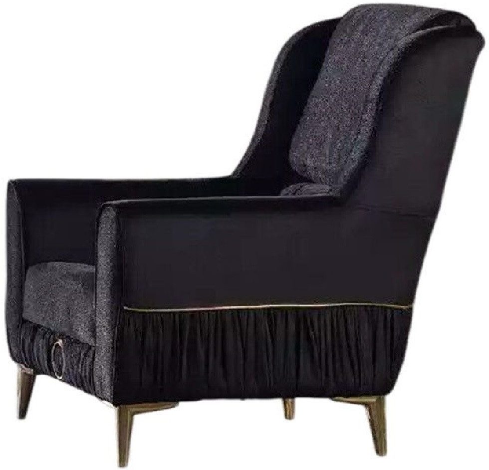 Xlmoebel Loungesessel Hochwertiger Sessel für Lesen, Fernsehen und Entspannen - Komfortabler (1-St., Sessel), Hergestellt in Europa