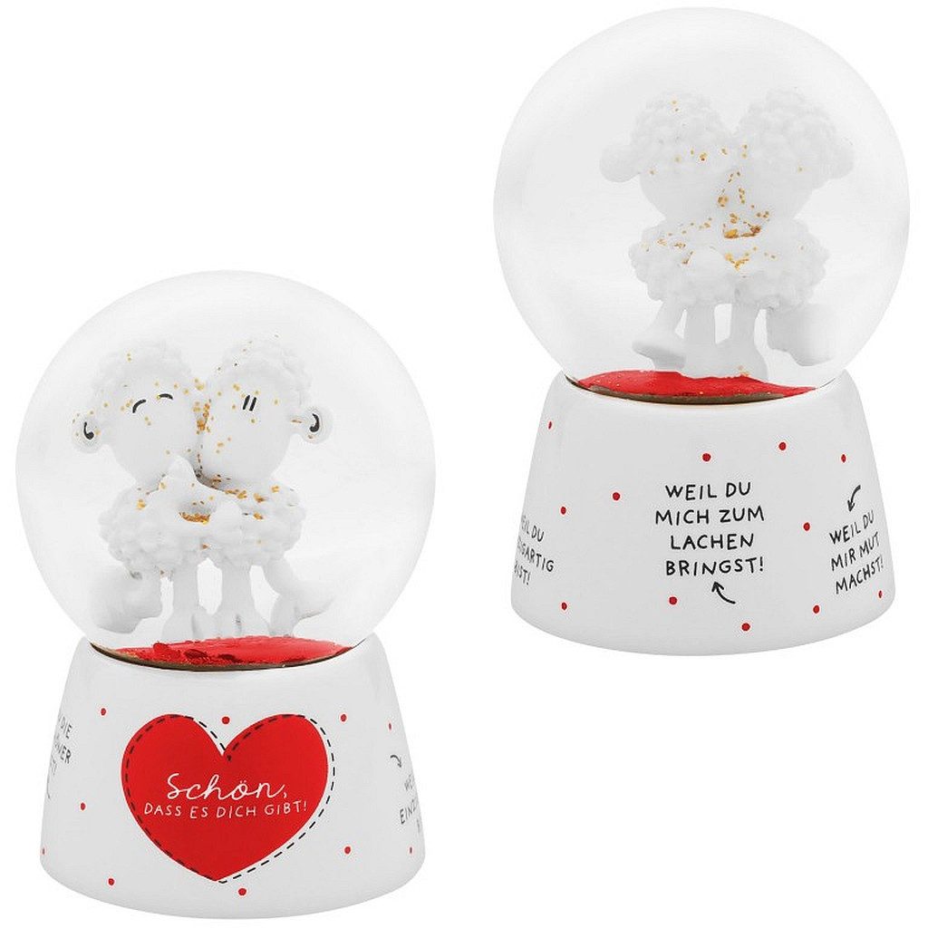 Sheepworld Schneekugel Traumkugel Glitzerkugel Schneekugel Geschenk Sheepworld WEIL 74459