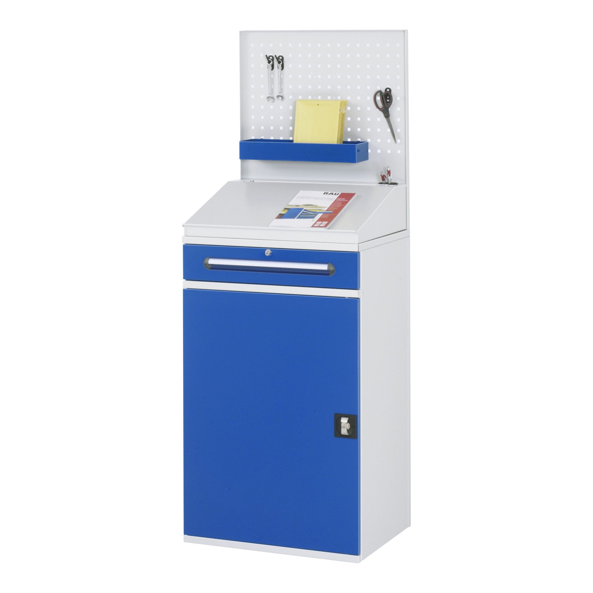 RAU Stehpult Rau Beistellschrank-Stehpult - Modell 04 BxTxH 650x520x1110/1220/1770m