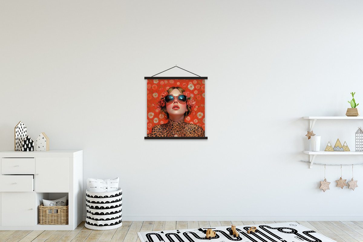 MuchoWow Poster Frau - Bunt - günstig online kaufen