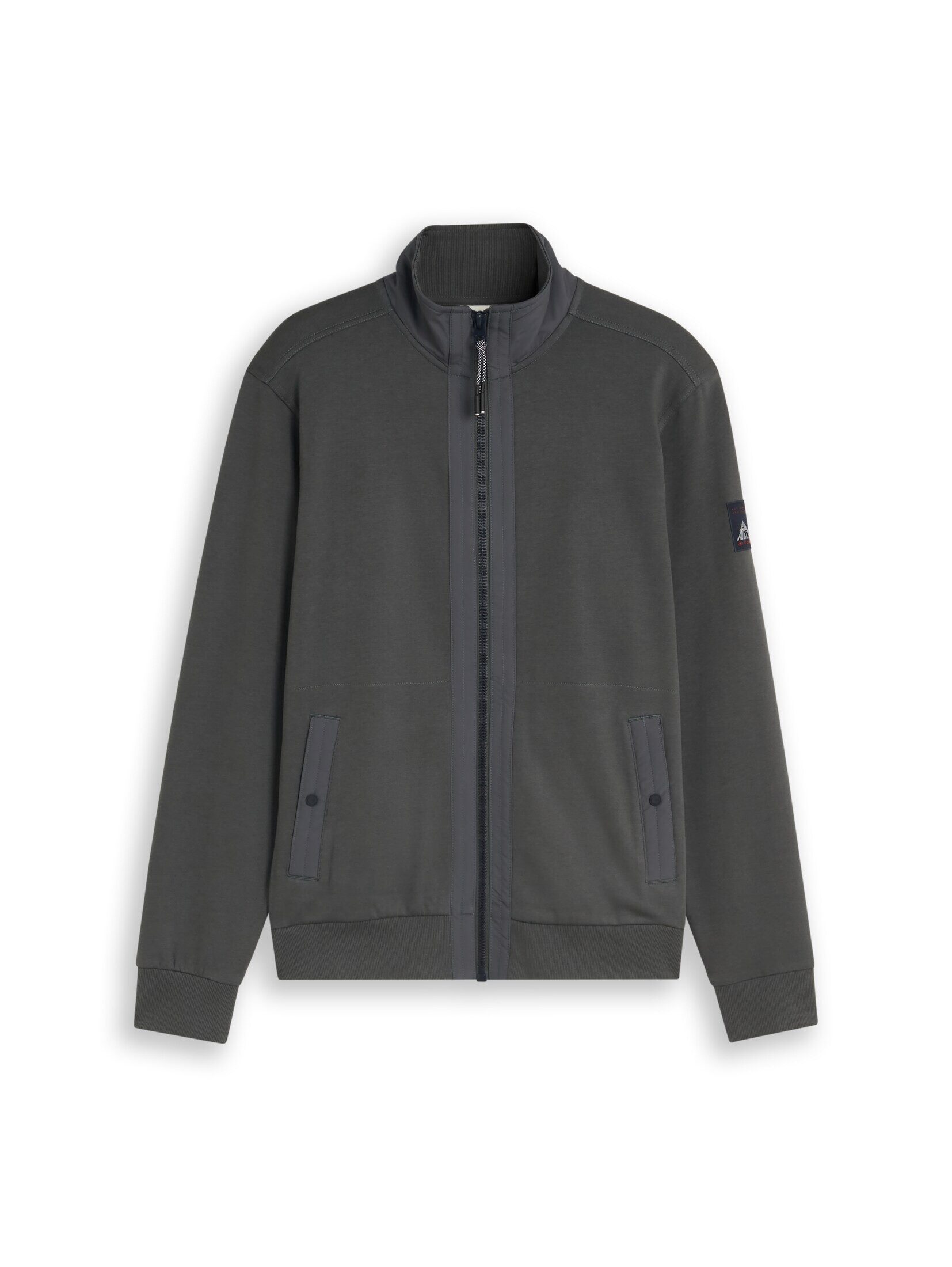 TOM TAILOR Sweatjacke Strick & Sweatshirts Sweatjacke mit Stehkragen