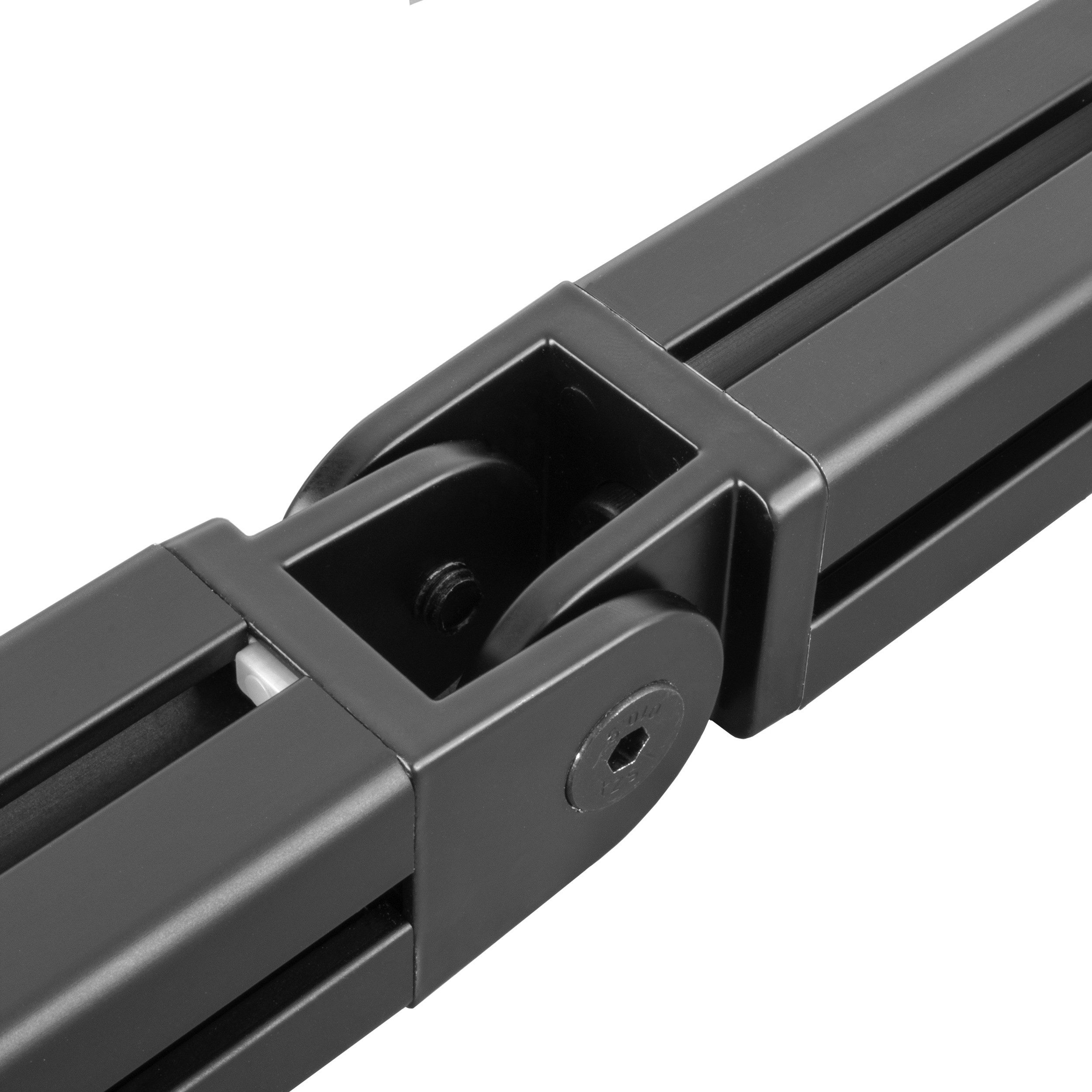 KLAK Profil KLAK 40 - Gelenkverbinder Winkelverbinder Nut 8 Aluprofil 40er schwarz