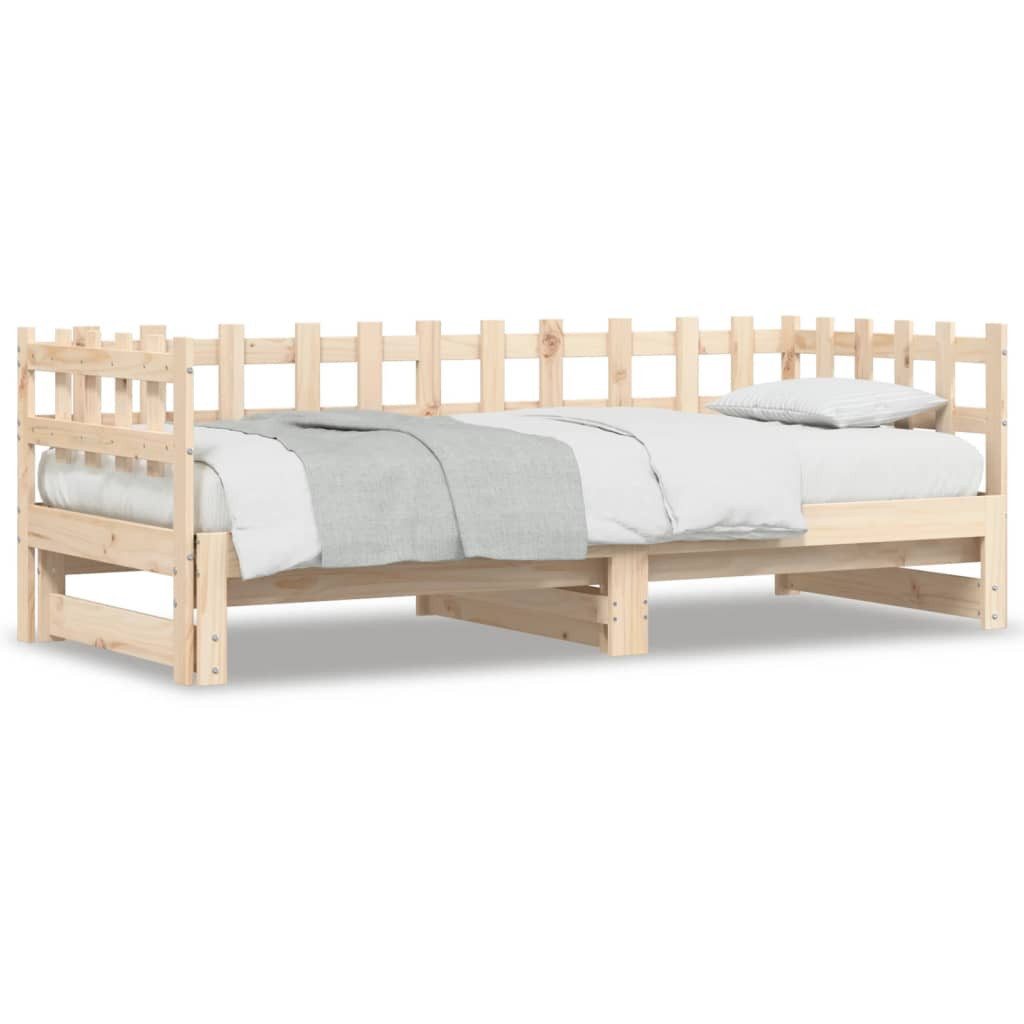 vidaXL Bett Tagesbett Ausziehbar 2x(90x190) cm günstig online kaufen