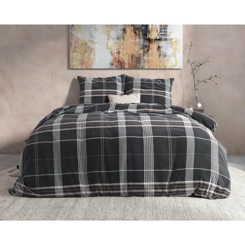 Sitheim-Europe Bettwäsche DREAMHOUSE FLANELL BRUCE - Bettbezug & Kissenbezüge, Flanell, Weich, geschmeidig und wärmeregulierend