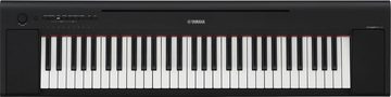 Yamaha Home-Keyboard Piaggero, NP-15B, schwarz, mit 61 Tasten, inklusive Netzteil und Notenhalter