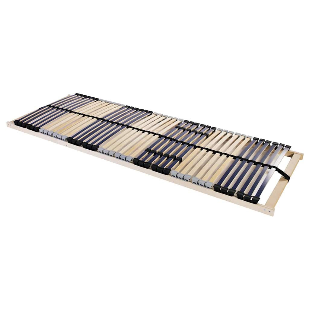 Lattenrost, vidaXL, Bett-Lattenrost Braun 70 x 190 cm Massivholz Buche