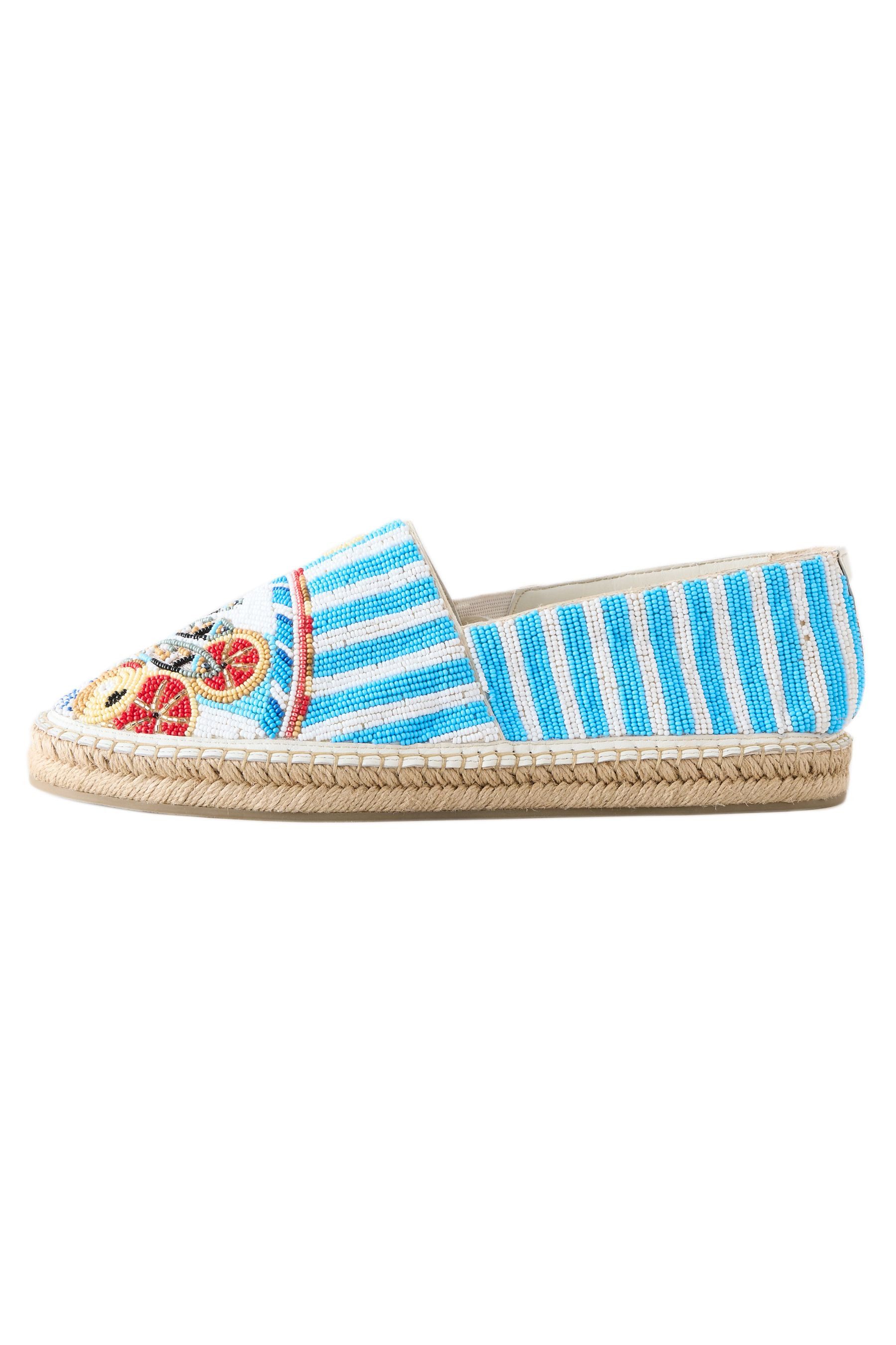 Next Forever Comfort® Espadrilles mit Perlen verziert Espadrille (1-tlg)