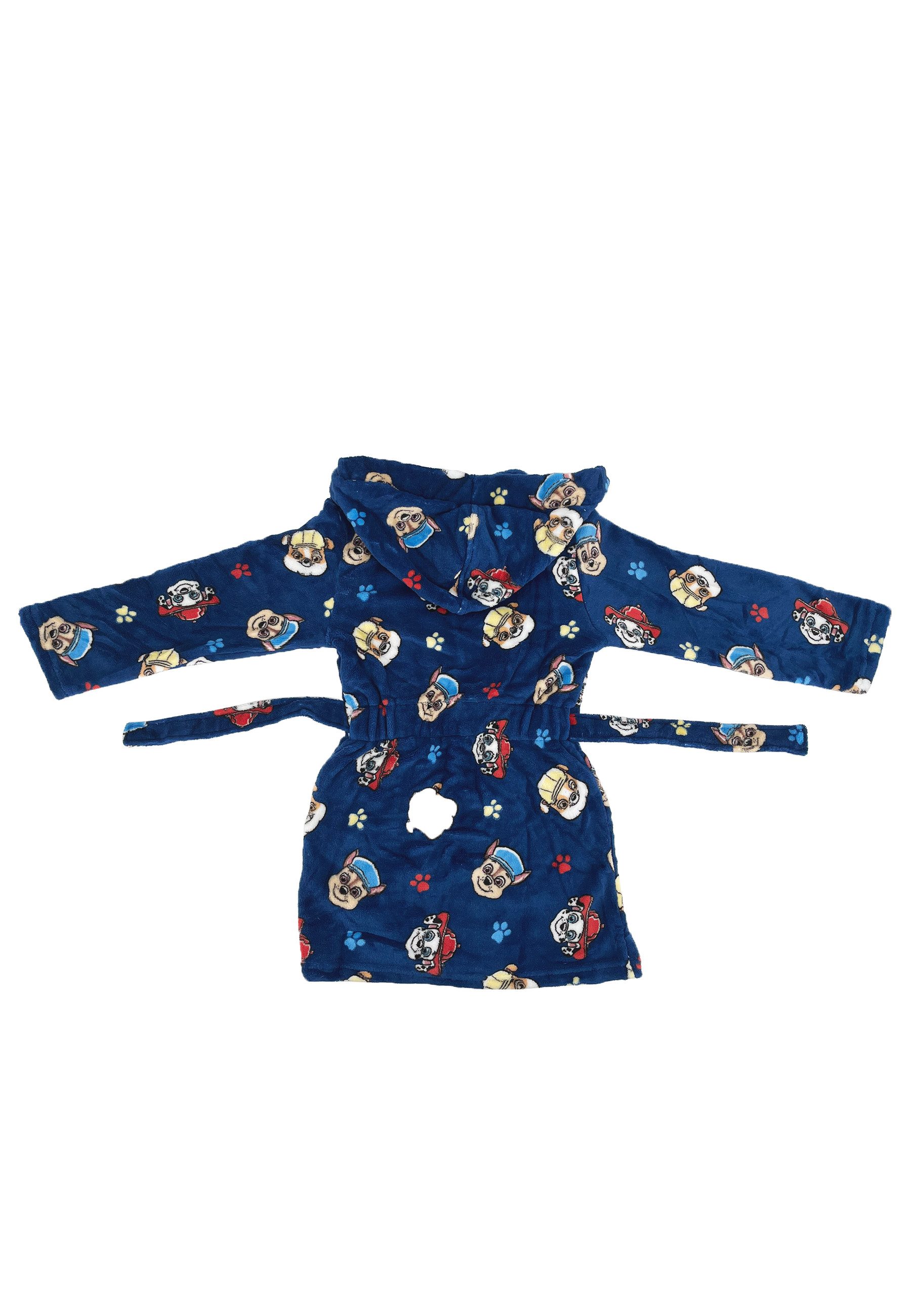 PAW PATROL Kinderbademantel Chase Marshall Jungen Bademantel