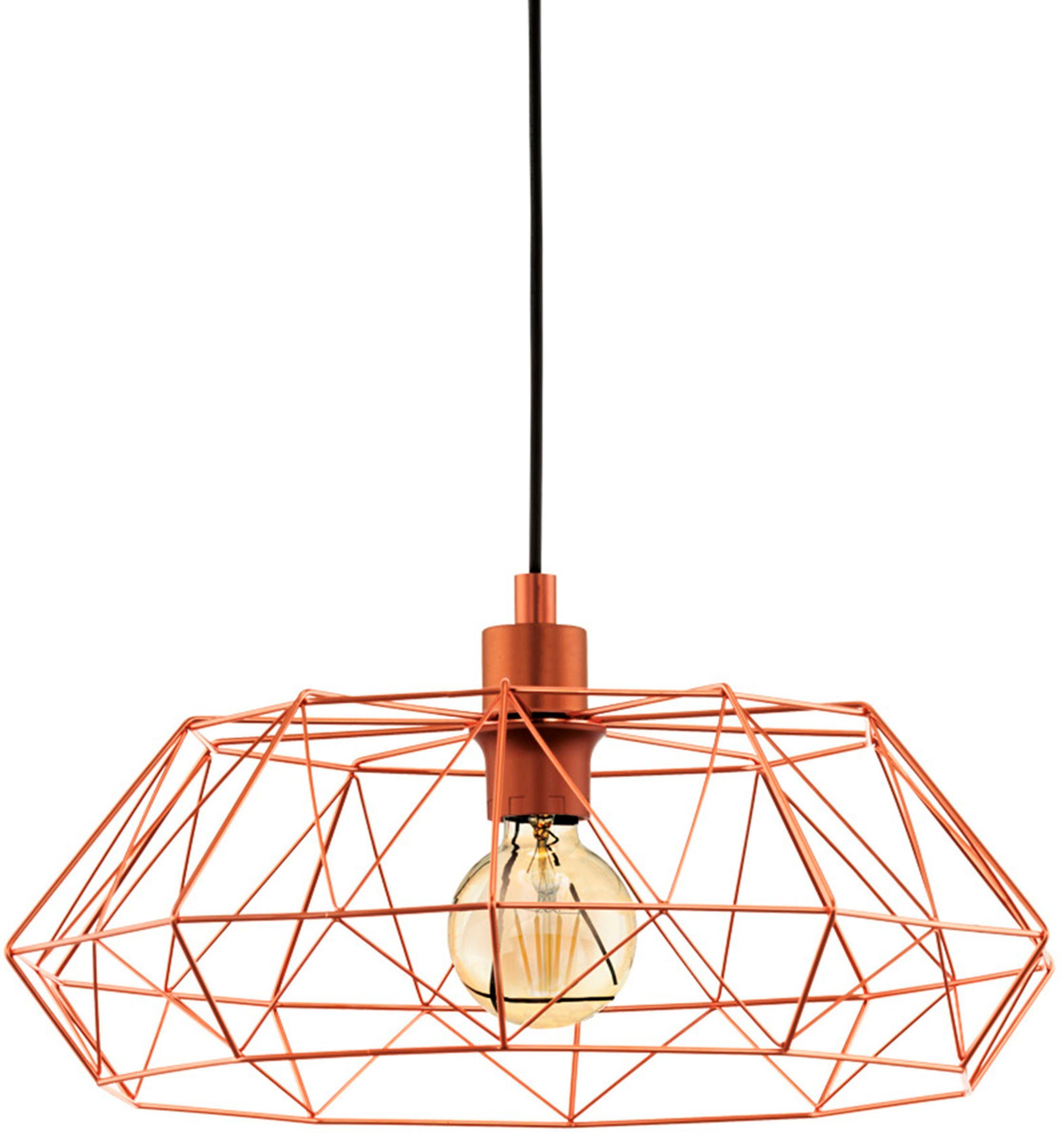 EGLO Pendelleuchte CARLTON 2, ohne Leuchtmittel, Hängeleuchte