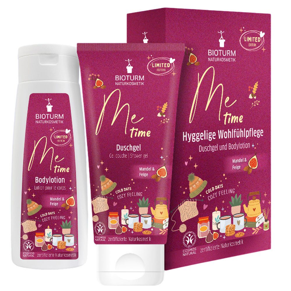 Bioturm Bodylotion Geschenk-Set Me Time Mandel Feige, 400 ml