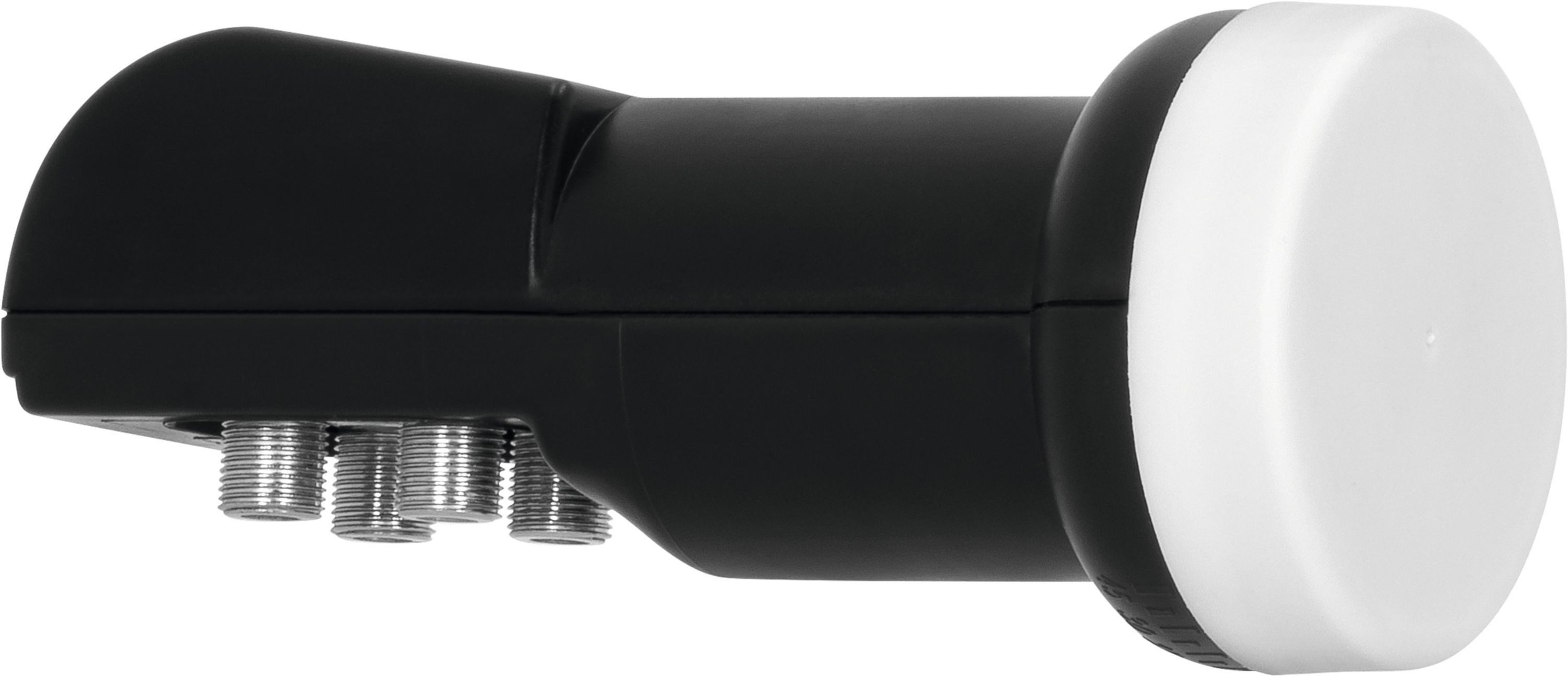 TechniSat Universal-Quattro-Switch-LNB Universal-Quattro-LNB (für 4 Teilnehmer, bis zu 4 Teilnehmer, mit Wetterschutzkappe, 40 mm Feedaufnahme)