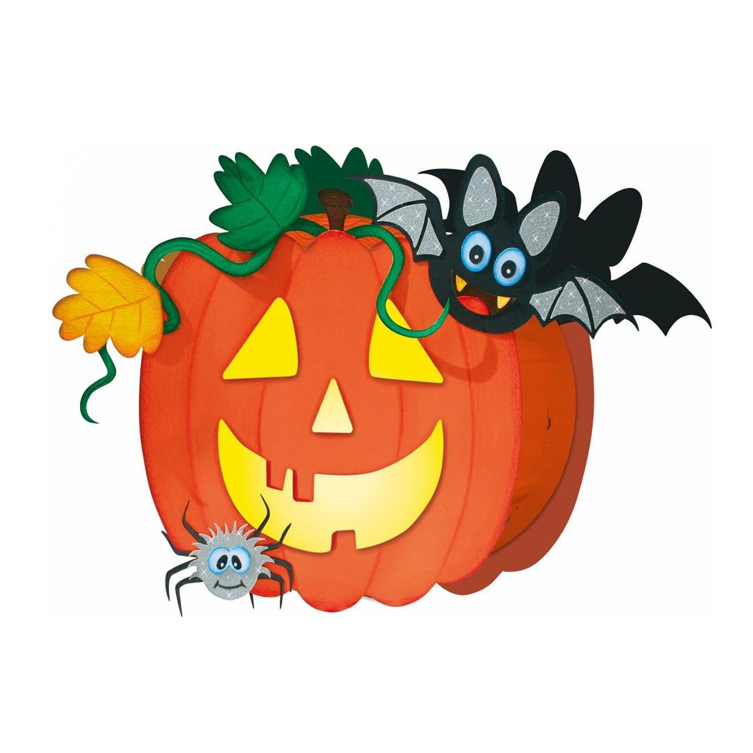 Ursus - Ludwig Bähr Umzugslaterne URSUS Laternen-Bastelset "Kürbis"