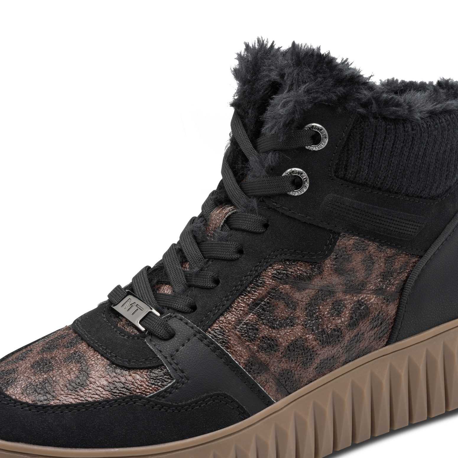 MARCO TOZZI Winterboots Plateau,Schnürboots,Schnürstiefelette mit Kontrastb günstig online kaufen