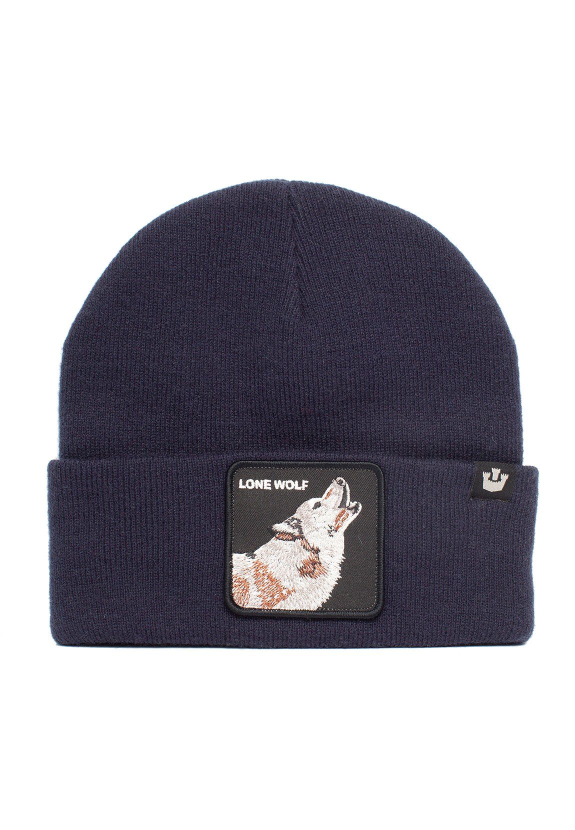 GOORIN Bros. Beanie Goorin Bros. Beanie WOLF MAN Lone Wolf Dark Navy Dunkelblau