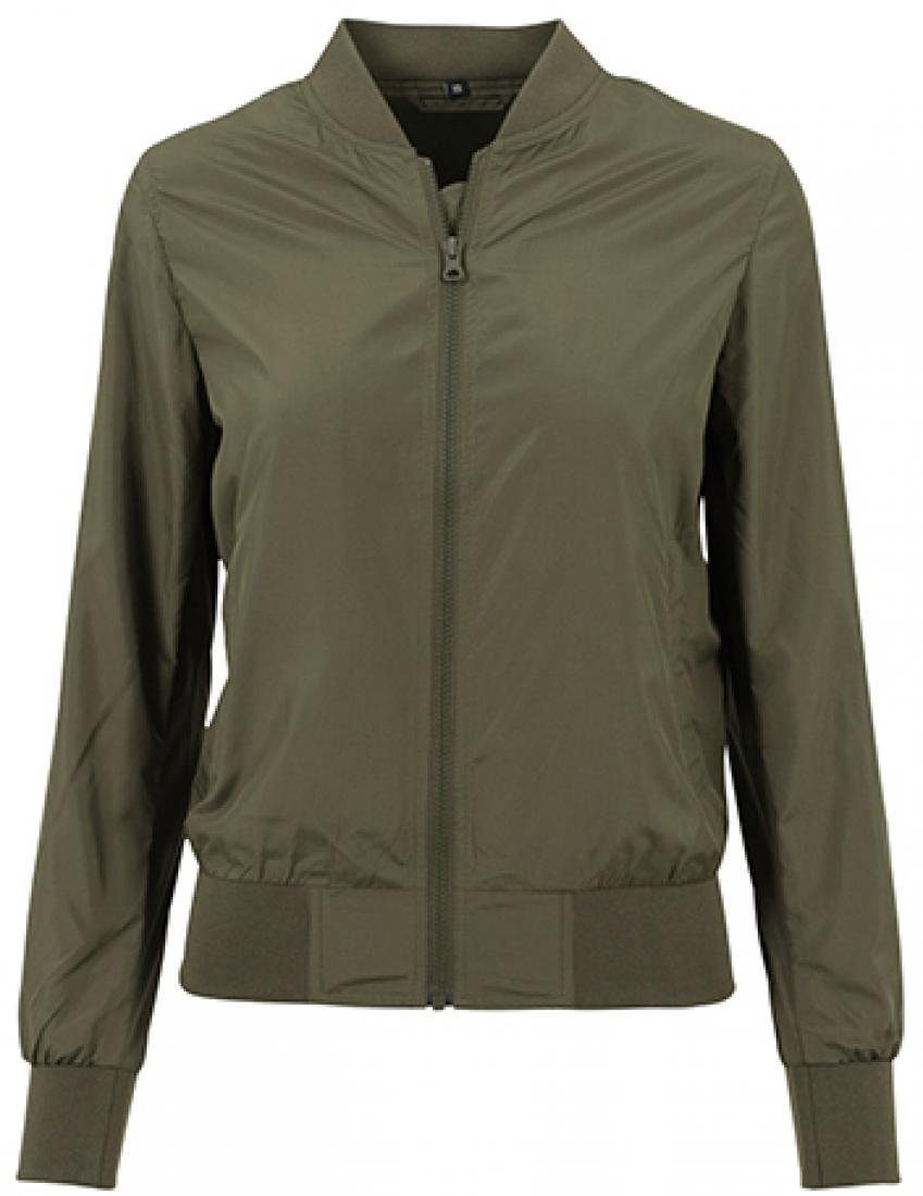 Build Your Brand Outdoorjacke Ladies Nylon Bomber Jacket günstig online kaufen