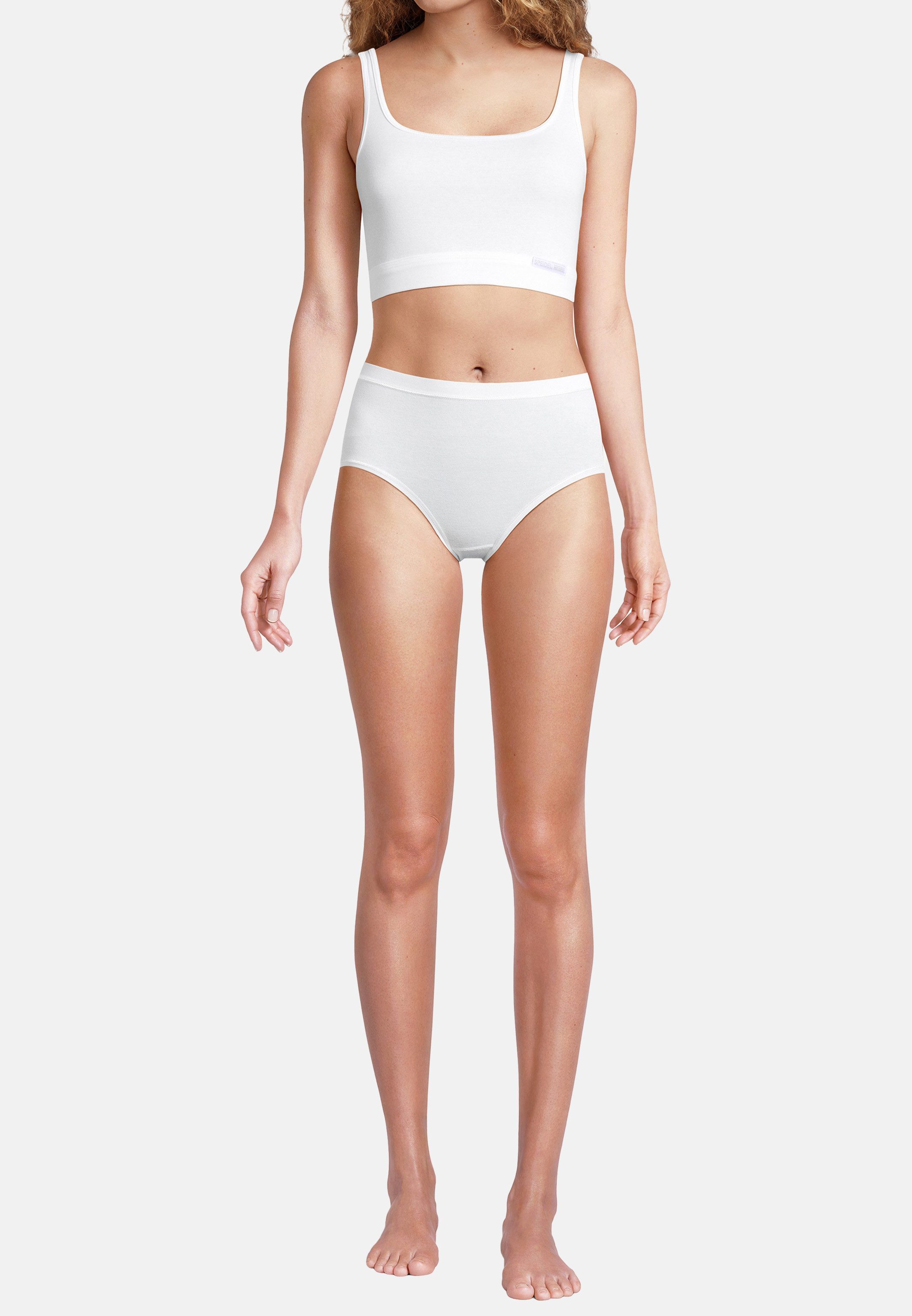 Speidel Bralette-BH 2er Pack Bio Cotton (Spar-Set, 2-tlg) Bustier - Baumwolle - Atmungsaktiv - Bequemer Weichbund aus Baumwolle