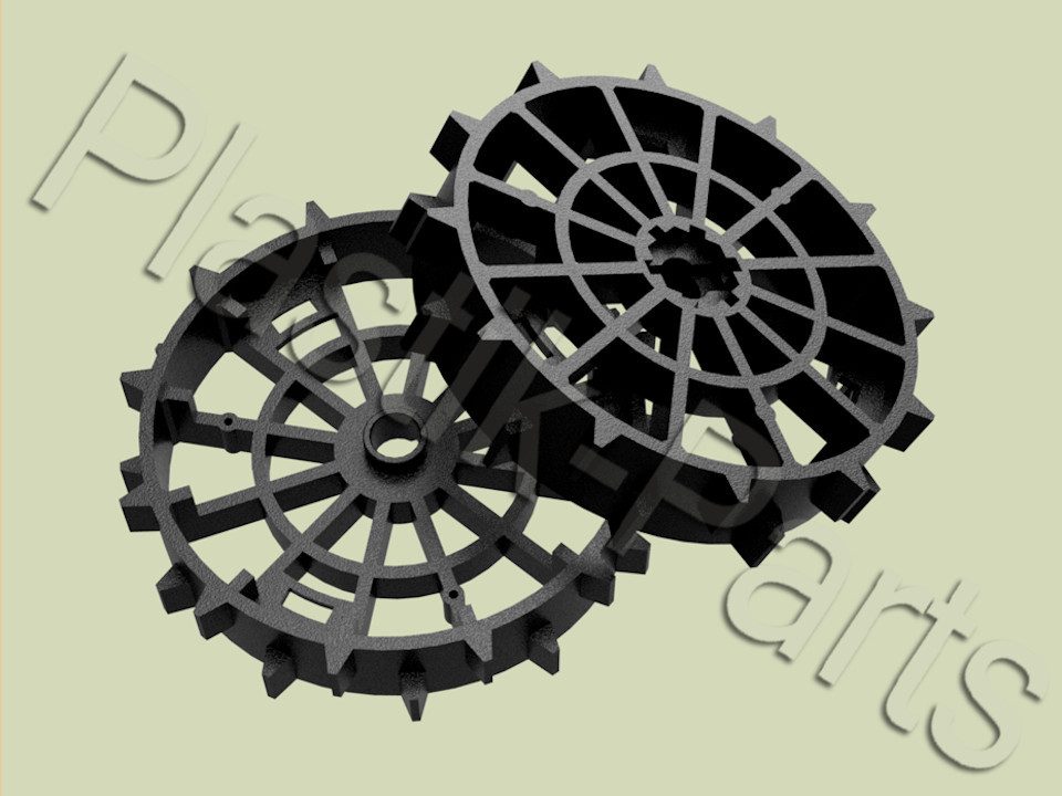 Mähroboter-Rad Antriebsräder 2er Set Offroad Landxcape LX 790 791 792 793 795 796