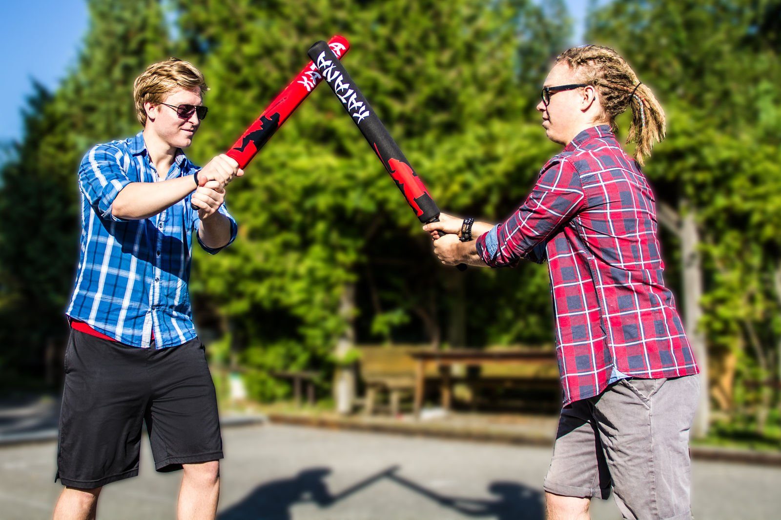 Schildkröt Spiel Katana Soft Schwerter Set, Schaumstoffschwerter