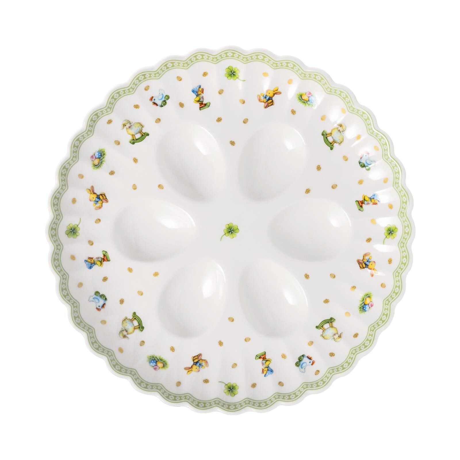 Villeroy & Boch Eierbecher Easter Delight Eierteller ø 24,2 cm, (1-tlg., 1 Eierbecher)