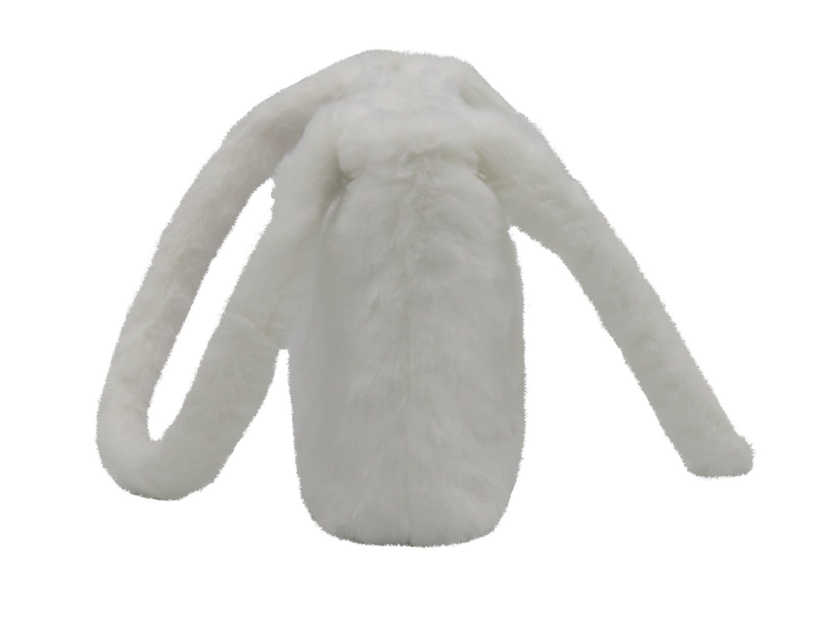 Hello Kitty Handtasche Plüsch Schultertasche mit Reißverschluss 26 x 6 x 16 cm