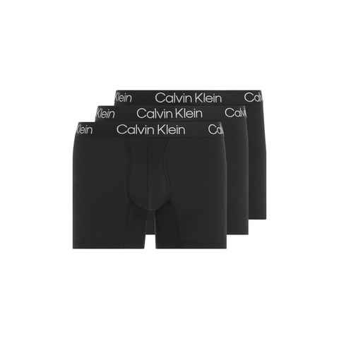 Calvin Klein Underwear Boxer (Packung, 3-St) mit Logoschriftzug auf dem Bund