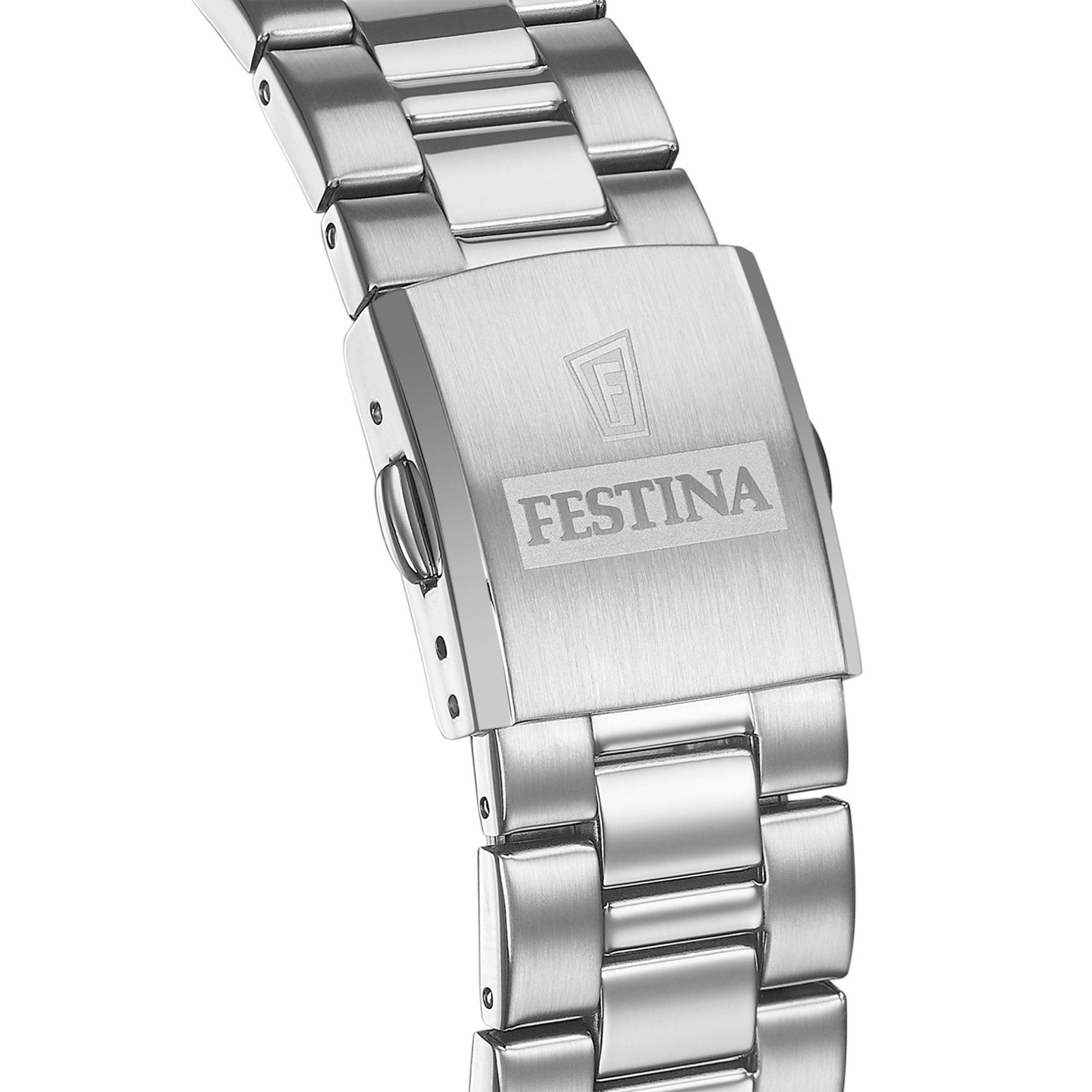 Festina Quarzuhr Festina Herrenuhr Klassik, (Analoguhr), Herren Armbanduhr rund, Edelstahlarmband silber, Casual
