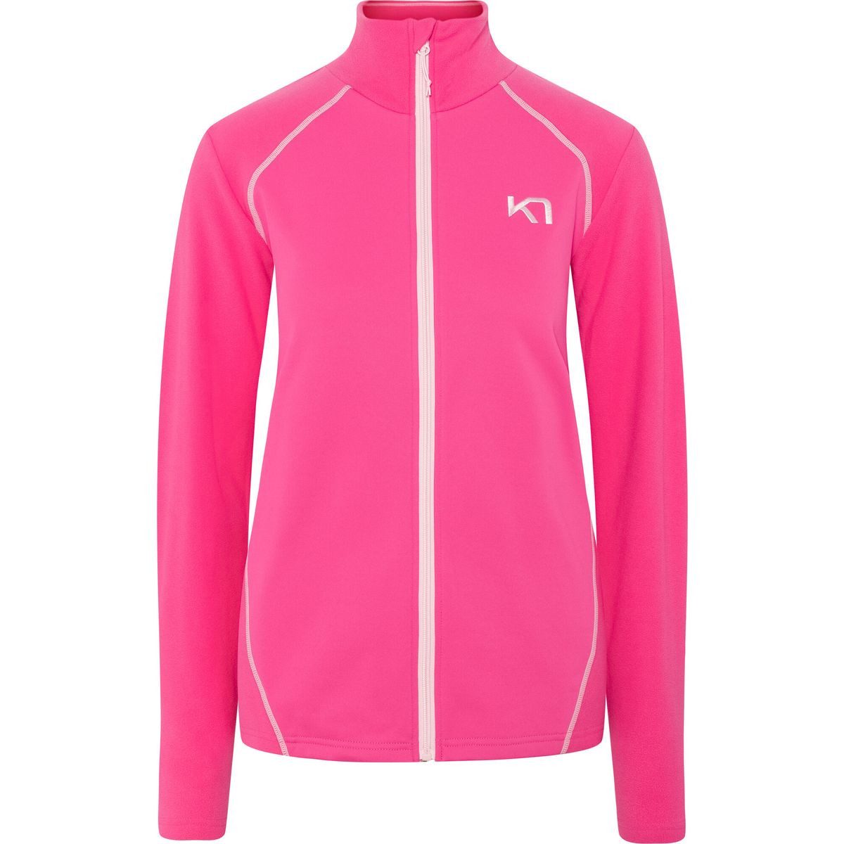 Kari Traa Fleecejacke Kari Full-Zip Fleece Gemütliches Damen-Fleece mit hohem Kragen, aus recyceltem Material