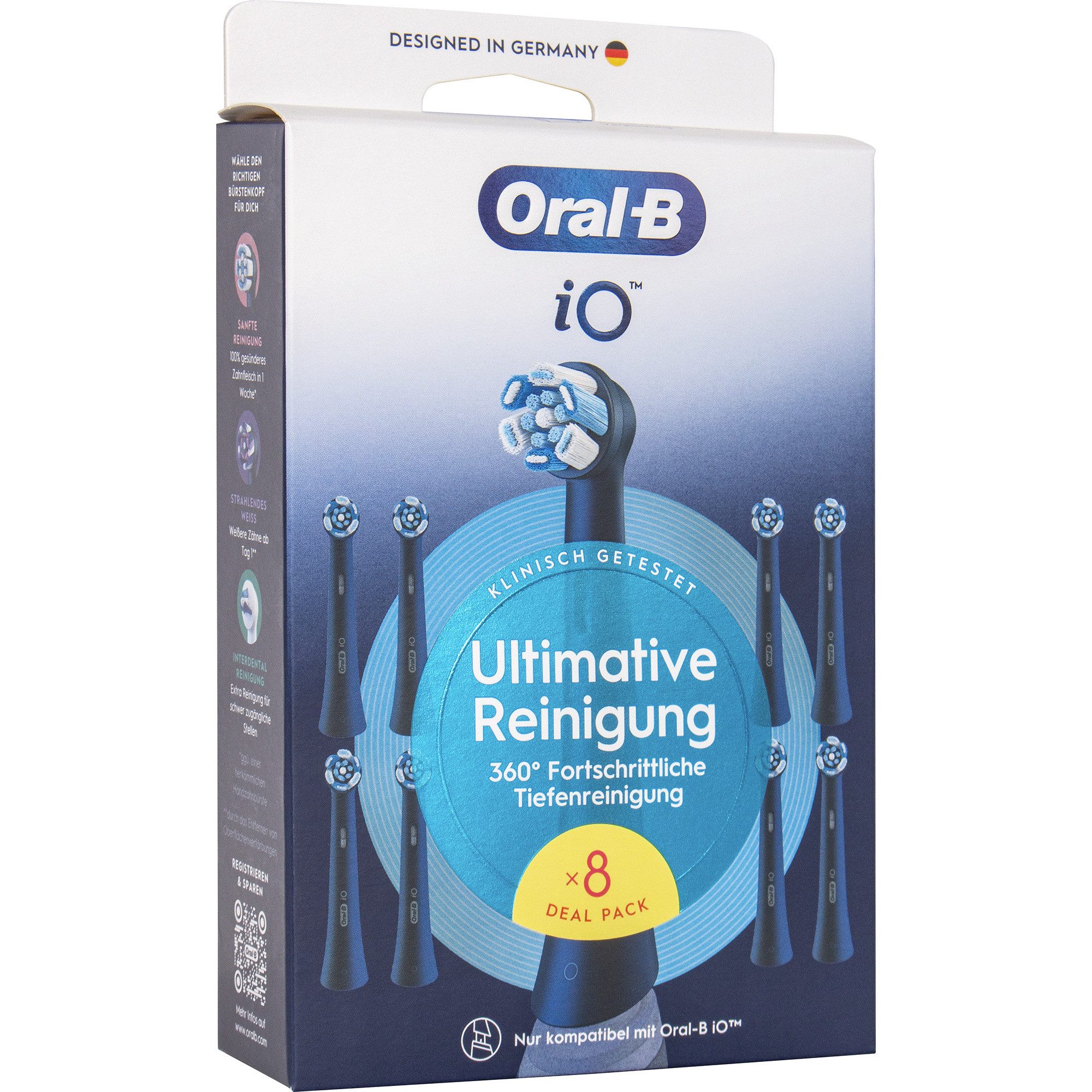 Oral-B Aufsteckbürsten Braun Oral-B iO Ultimative Reinigung 8er