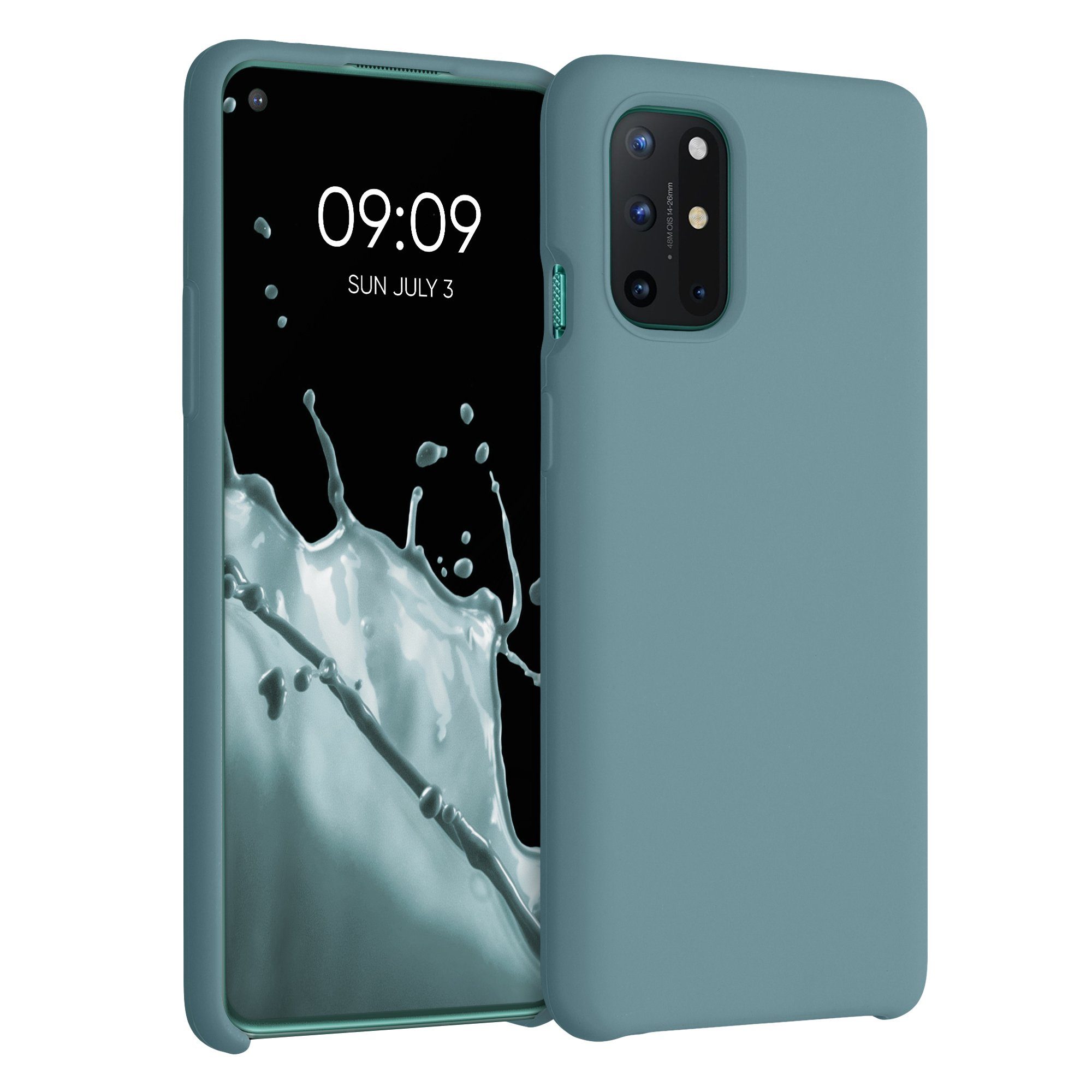 kwmobile Handyhülle Hülle für OnePlus 8T, Hülle Silikon gummiert - Handyhülle - Handy Case Cover