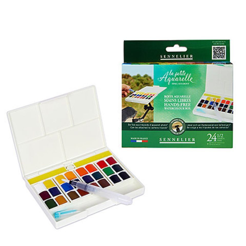 SENNELIER Aquarellfarbe La Petite Aquarelle 24 1/2