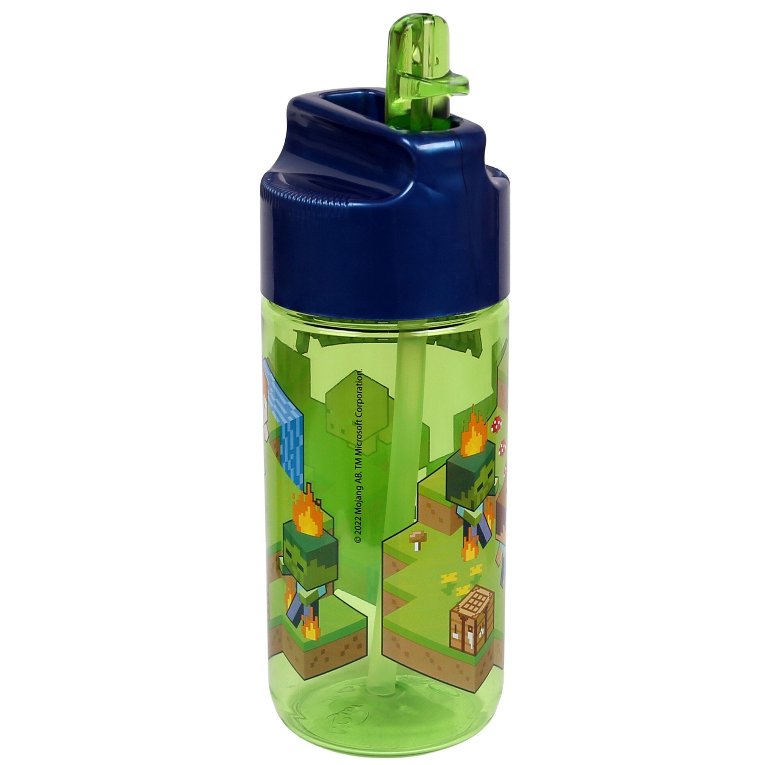 Sarcia.eu Trinkflasche Trinkflasche ml Minecraft Wasserflasche Mundstück, mit 430