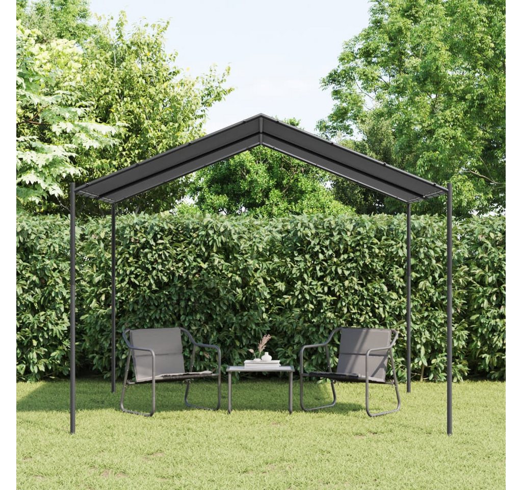 Thumbnail - DOTMALL Pavillon Gartenpavillon Anthrazit 3x3 m Stahl und Stoff