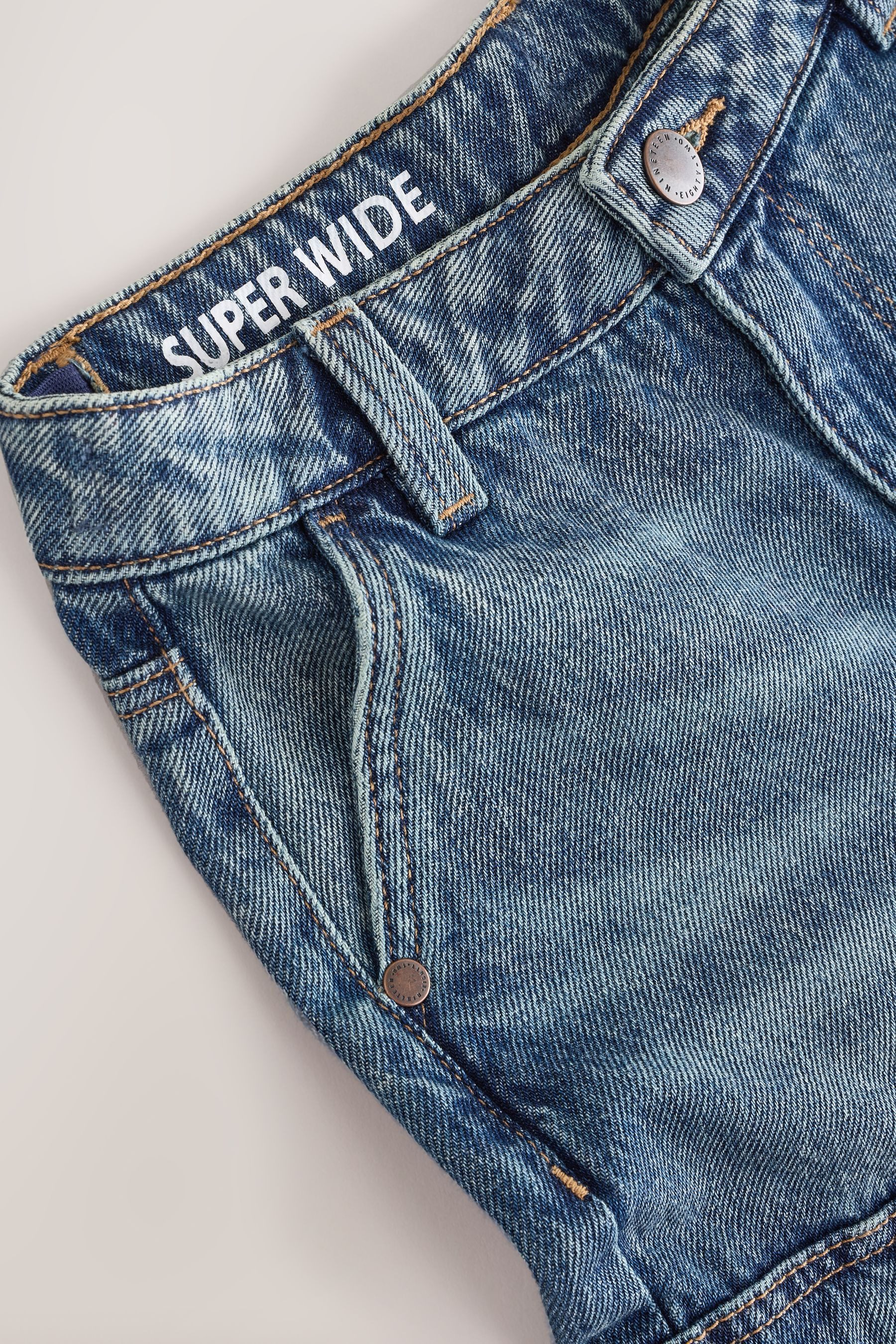 Next Cargojeans Superweite Cargo-Jeans (1-tlg)