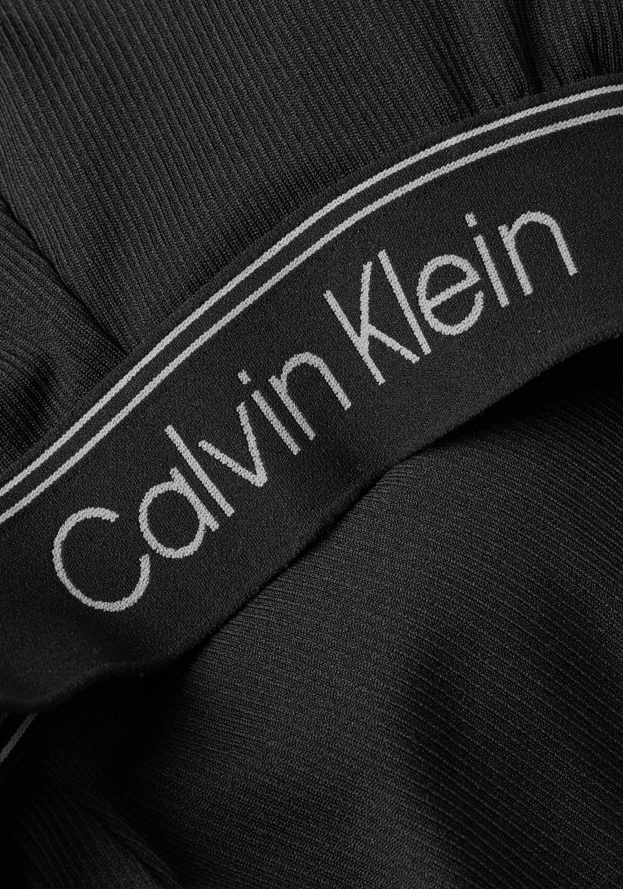 Bund elastischem Calvin Klein mit Sport Sport-Bustier schwarz