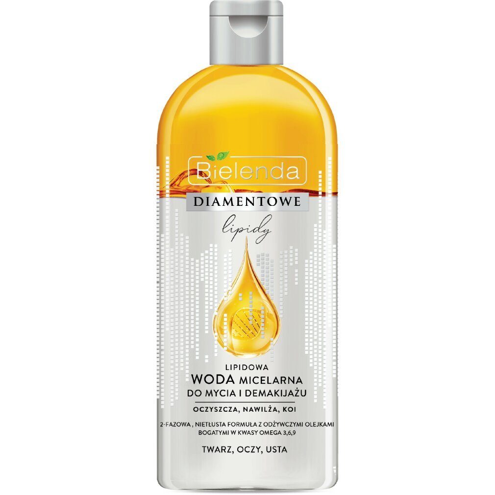 Bielenda Make-up-Entferner Diamond Lipids Micellar Water zum Waschen und Abschminken